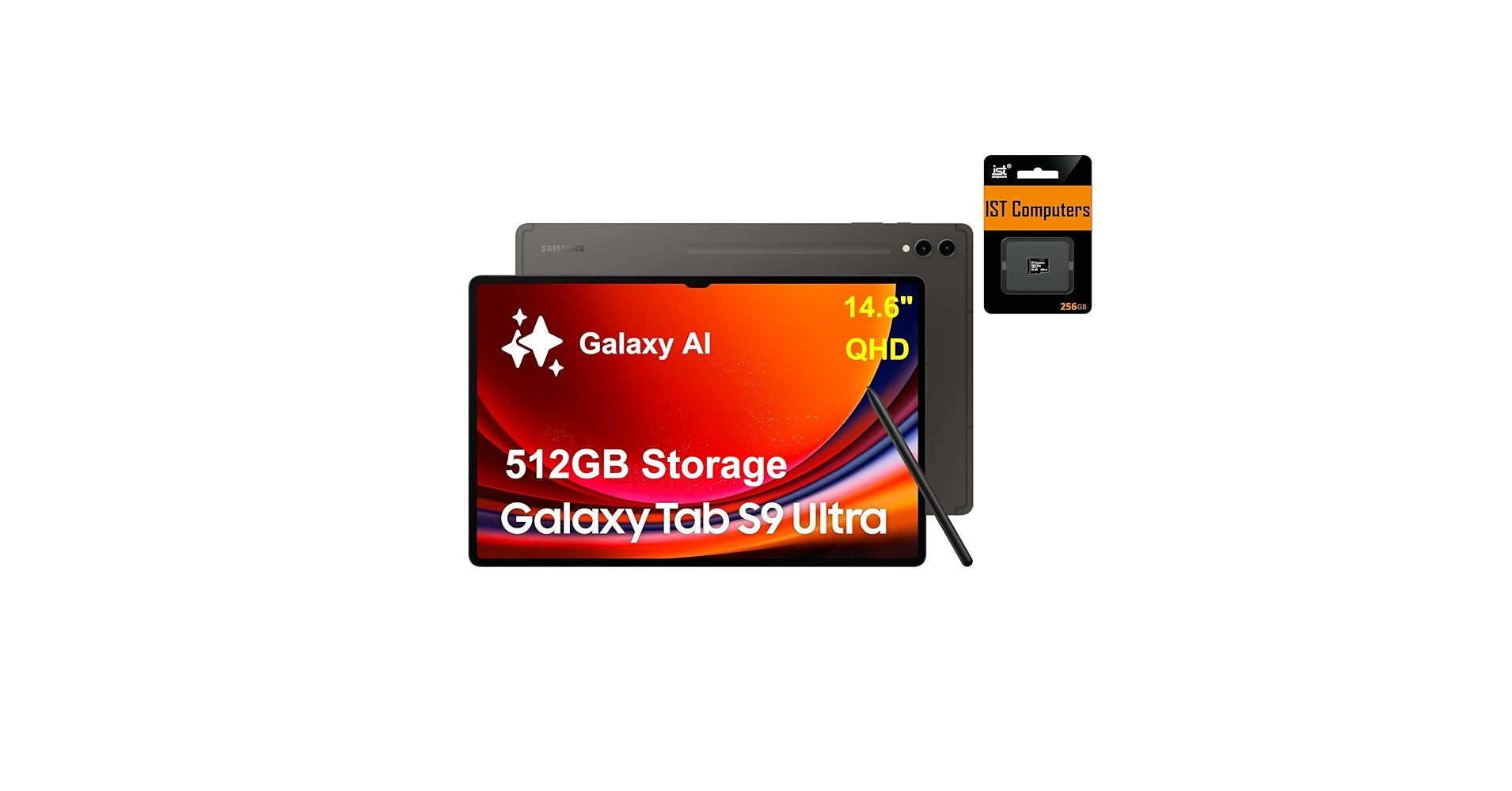 Amazon.com : Samsung Galaxy Tab S9 Ultra FE+ Plus AI Android