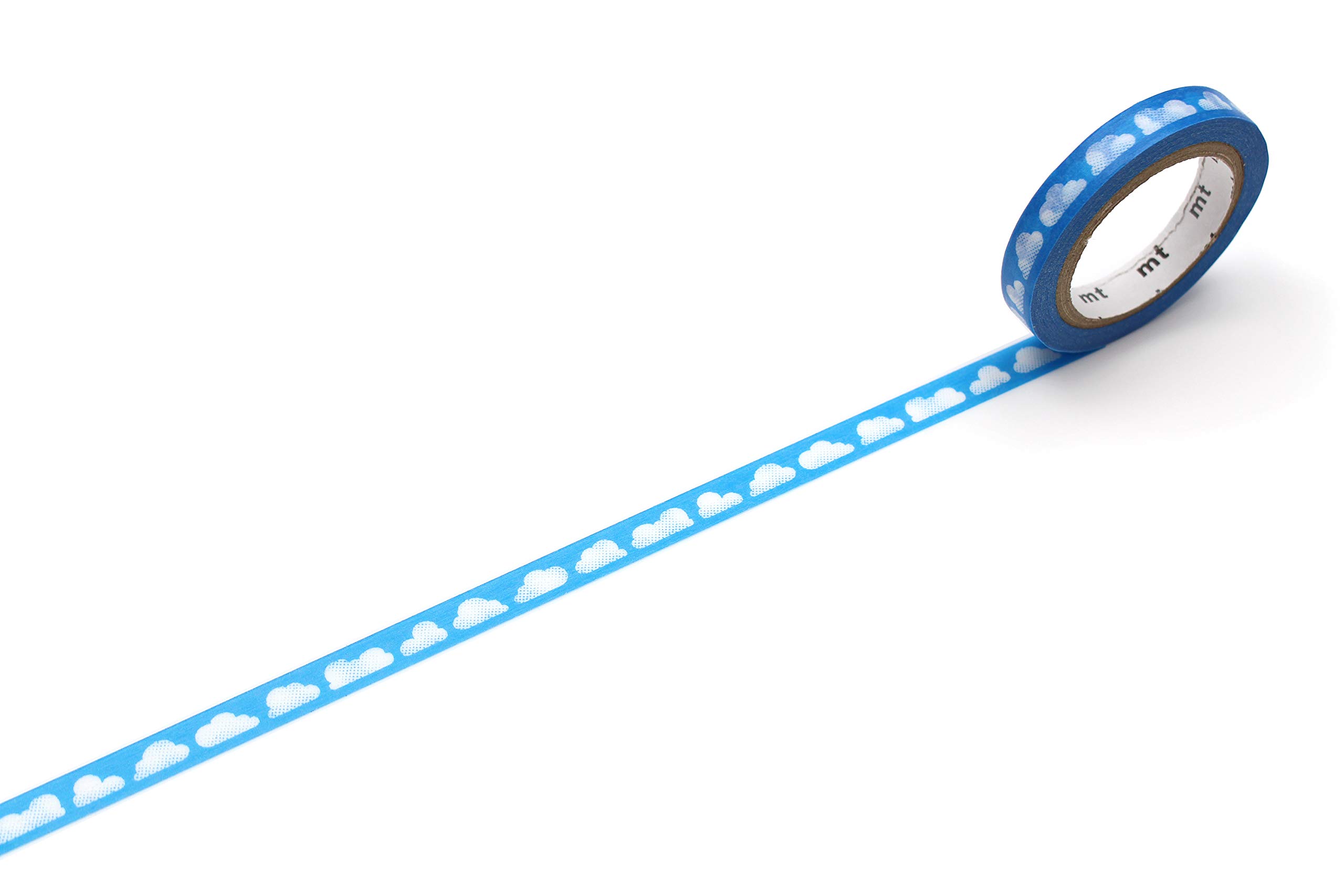 mt Washi Masking Tape, 7mm x 7 mtrs Shade - Cloud, (Pack of 1)