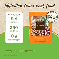 Vista 5 de Real Food - Comida mezclada con puré de salmón, avena y calabaza para tubos de alimentación, bolsa de 9.4 onzas (paquete de 12 bolsas)