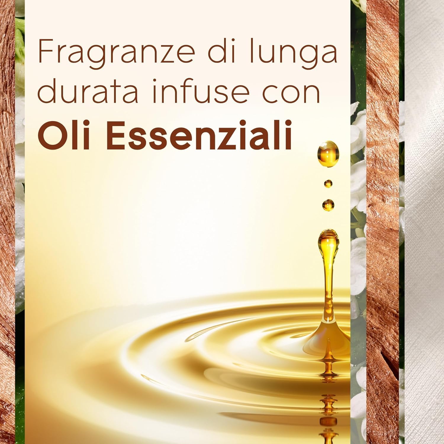 Glade Liquido Elettrico Profumatore per Ambienti con Olii Essenziali, Fragranza Gelsomino e Sandalo di Bali, Fino a 120 Giorni di Profumo, 3 Ricariche