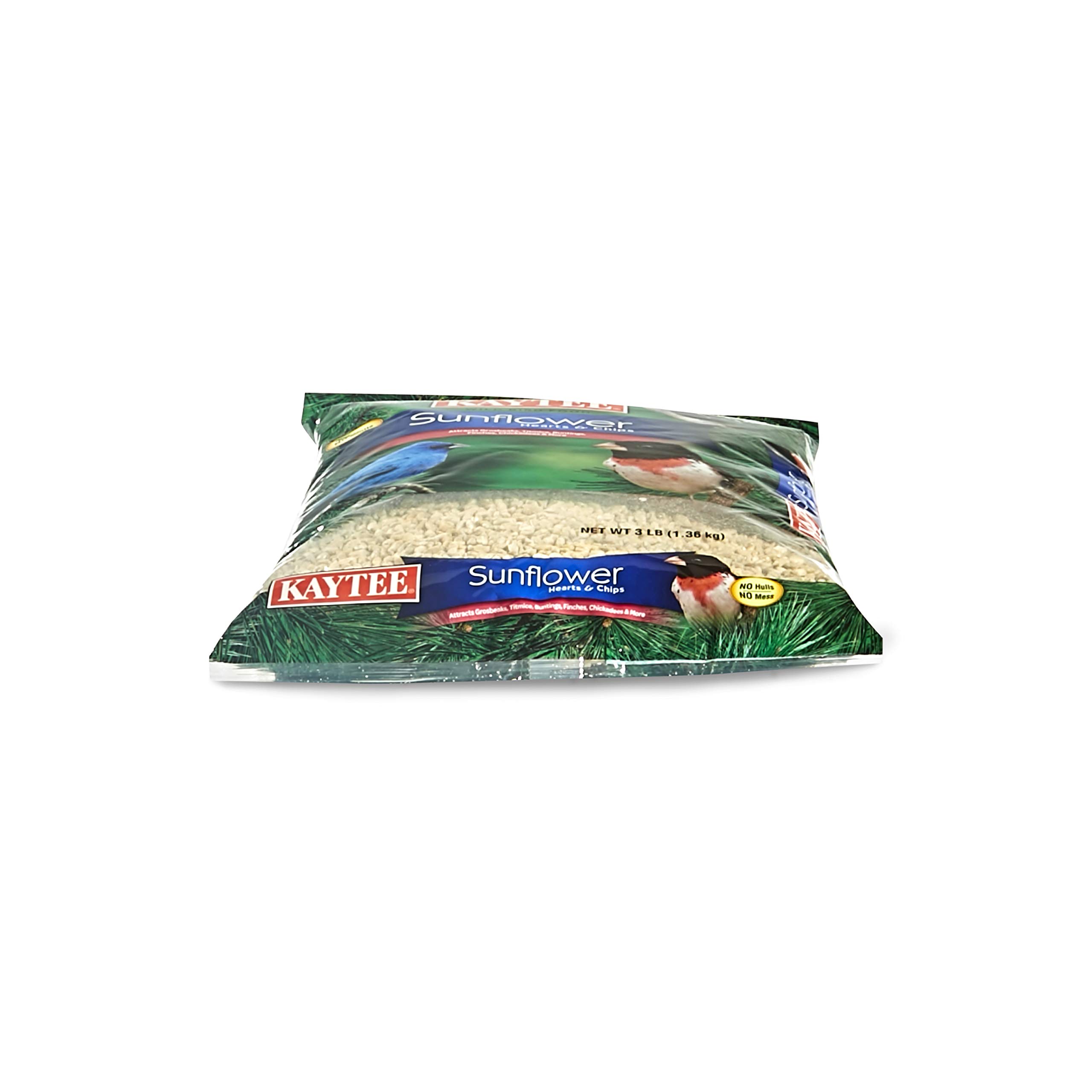 Kaytee Sunflower Hearts and Chips Wild Bird Food 3 pounds