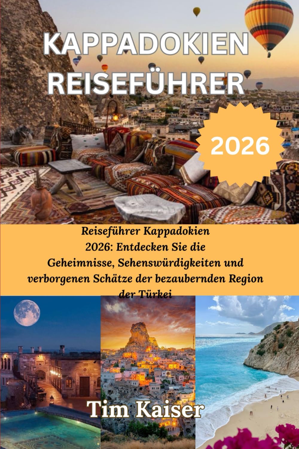KAPPADOKIEN REISEFÜHRER 2026: Reiseführer Kappadokien 2026: Entdecken Sie die Geheimnisse, Sehenswürdigkeiten und verborgenen Schätze der bezaubernden Region der Türkei