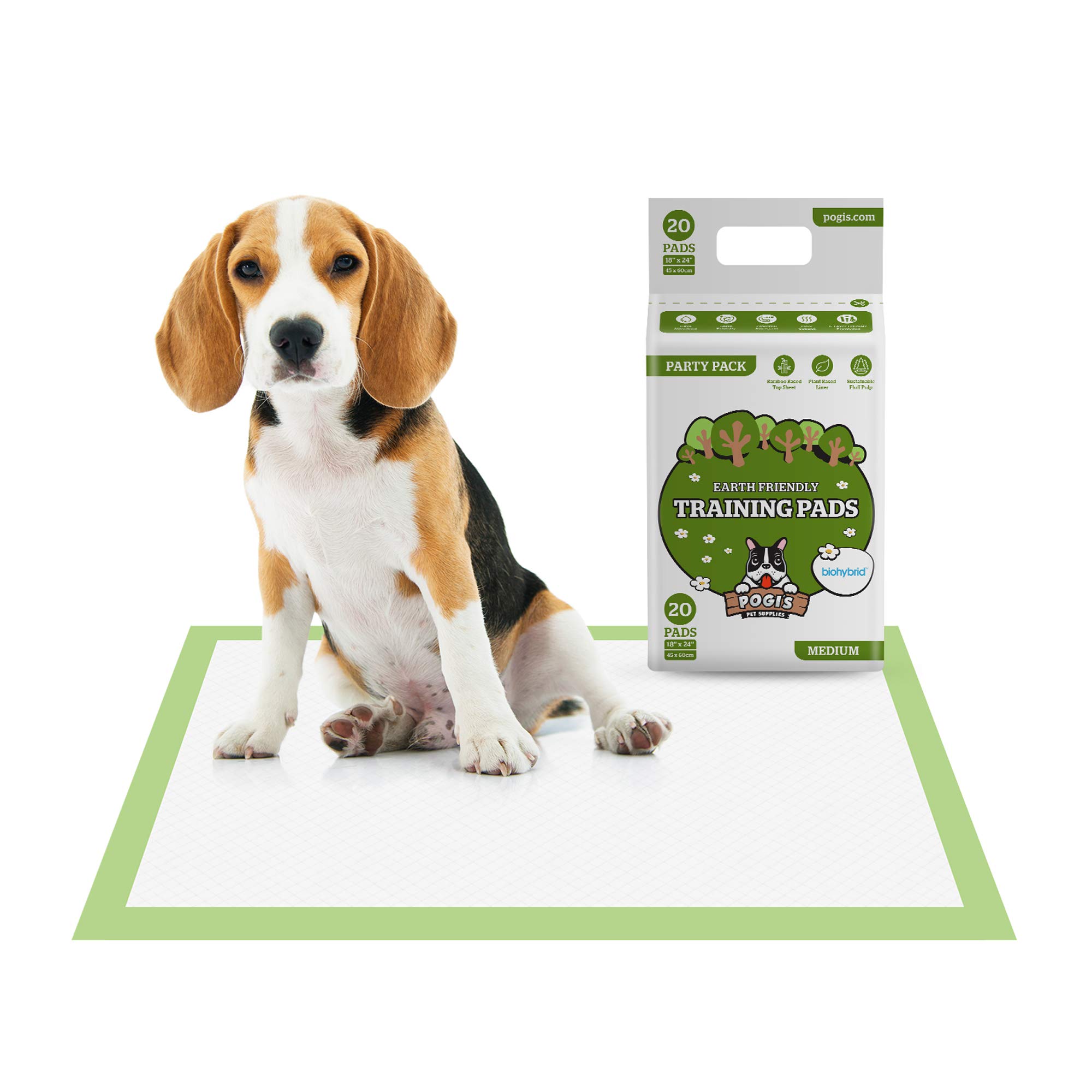 Buy Pogi's Training Pads Medium, SuperAbsorbent, Puppy Training Pads