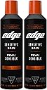 Edge Shaving Gel for Men, 9.5oz, 2 Pack Mens Shave Gel with Aloe, Mens Shaving Cream Sensitive Skin Shave Gel - Moisturizes, Protects, and Soothes