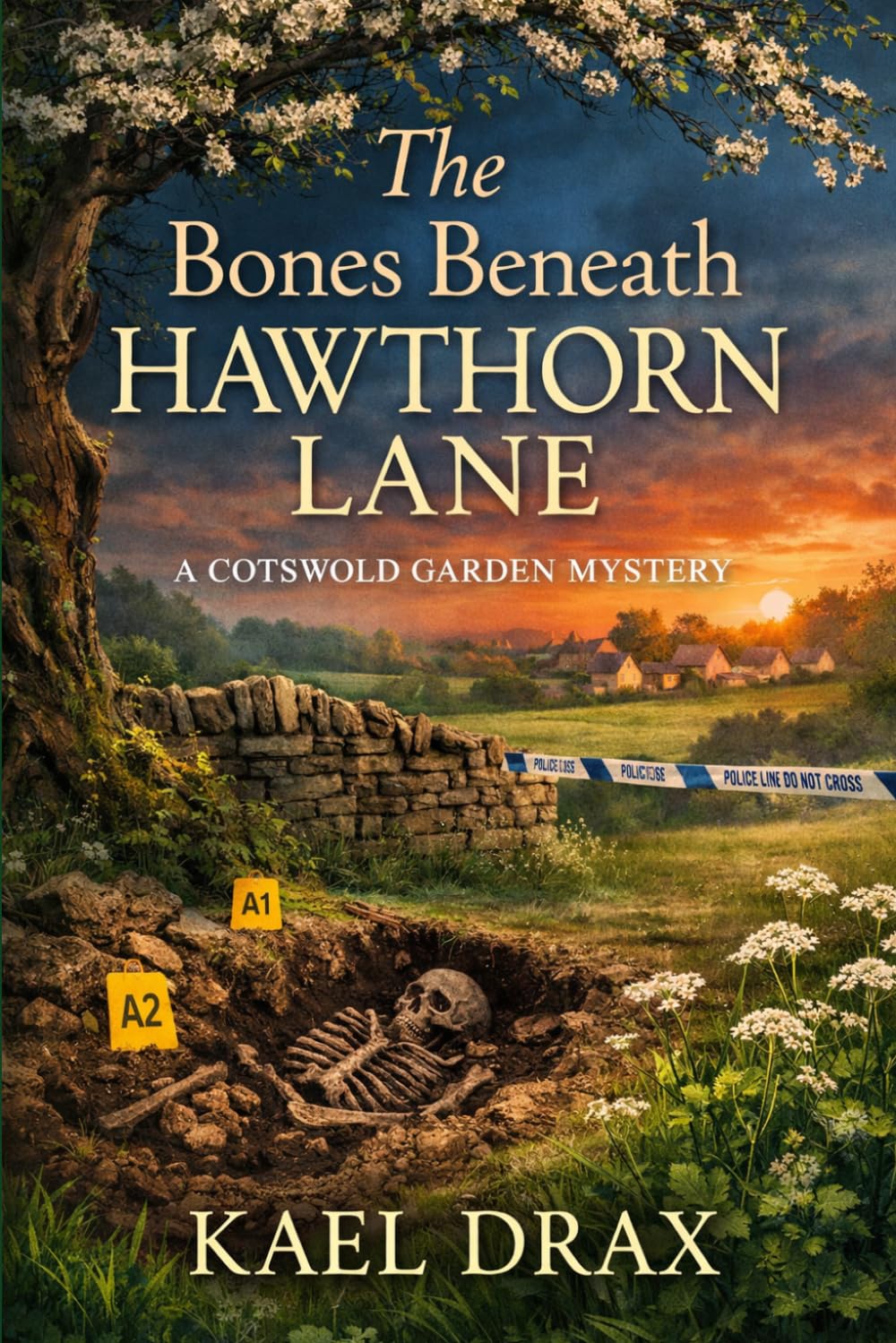 The Bones Beneath Hawthorn Lane: A Cotswold Garden Mystery (The Cotswold Garden Mysteries)