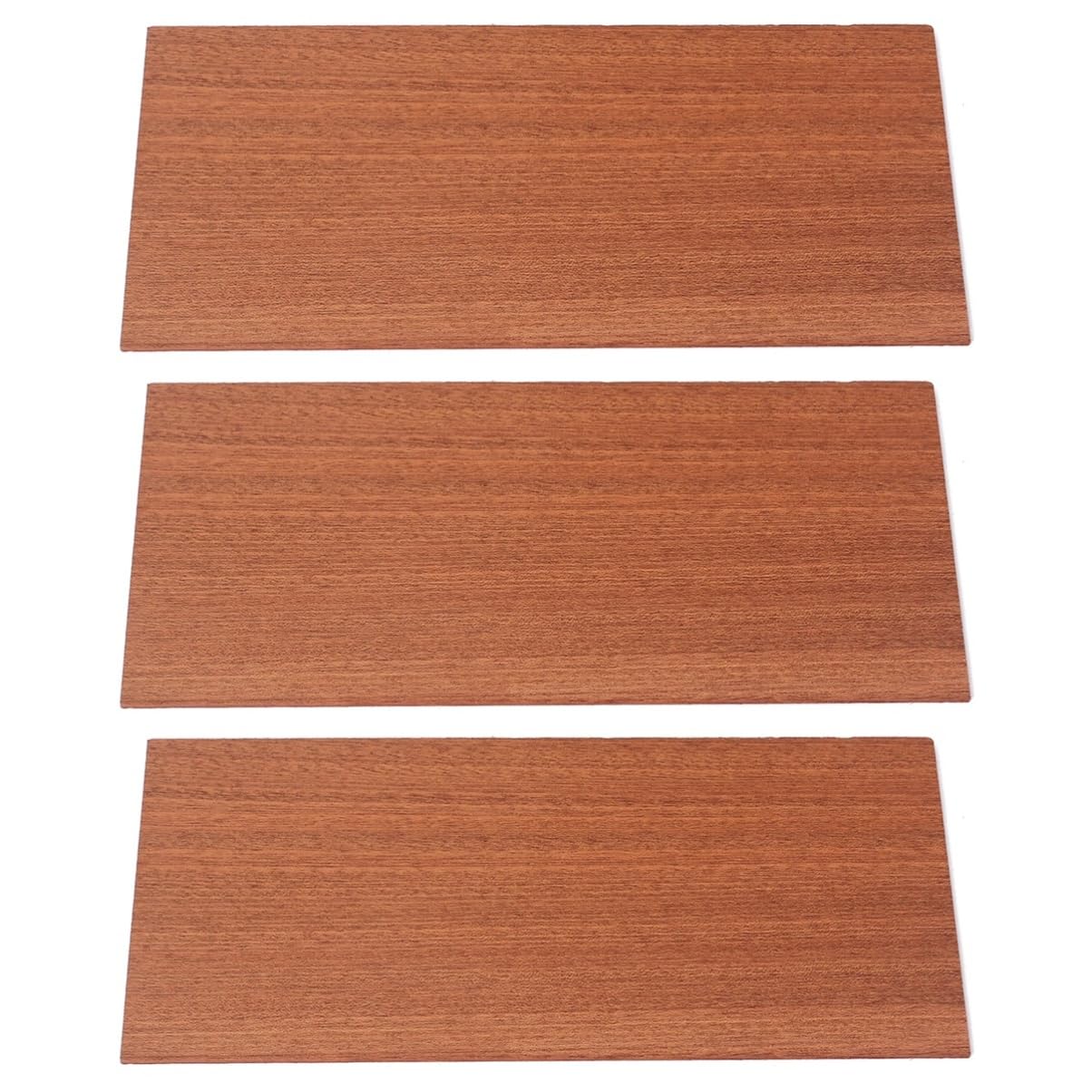 GOOHOCHY 3pcs Rosewood Guitar Head Veneer Guitar Sheet Parts Headstock Plate Soundboard for Making