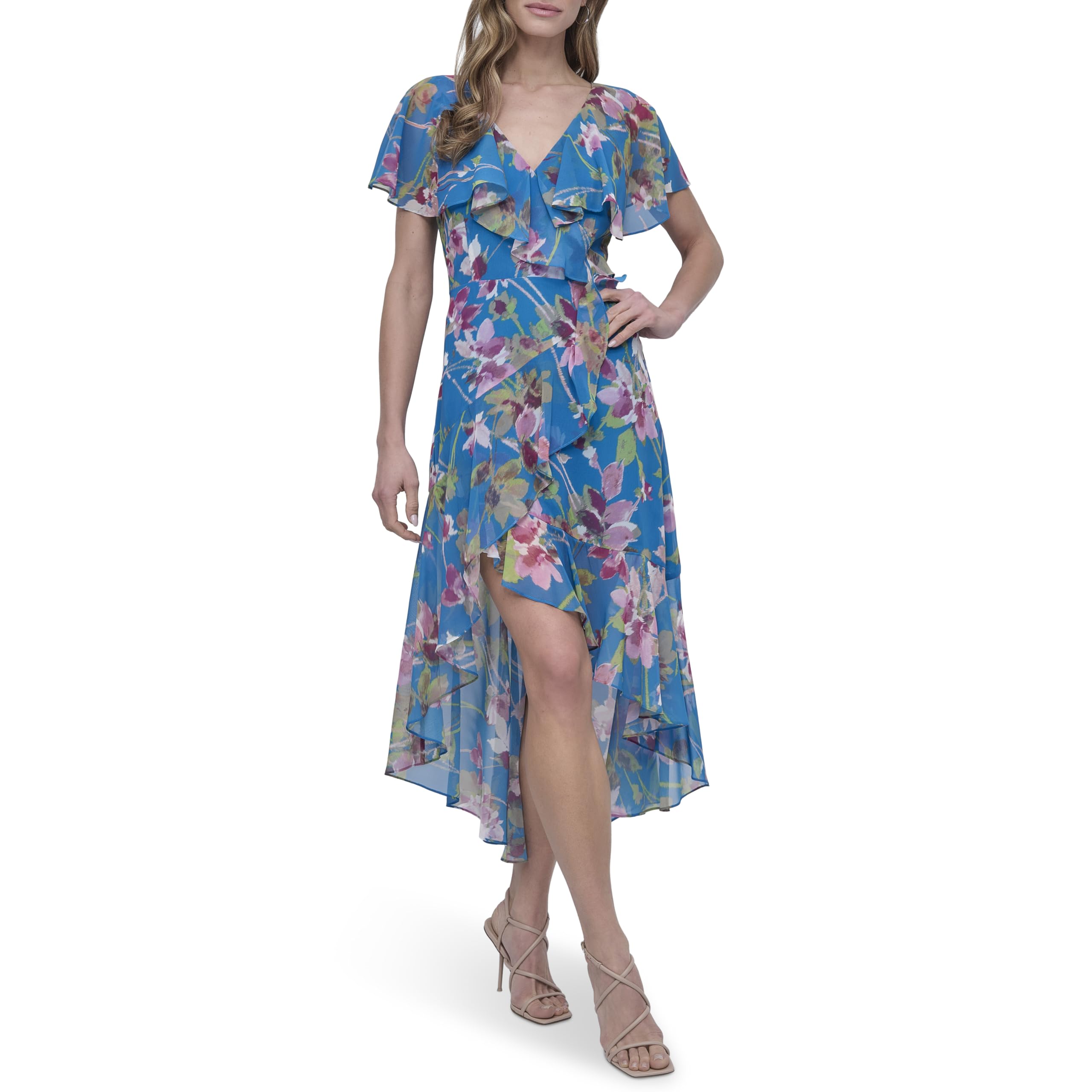 

                                                    DKNY Women's Dress, Peacock Multi, 10