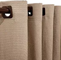 Cortina Tecido Piquet Bege 2,40x1,50 Sala Quarto Cozinha
