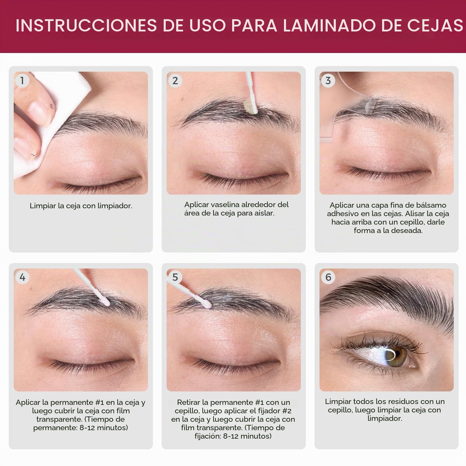 ICONSIGN Kit de lifting de cejas 2 en 1 con fórmula de extracto de plantas – Bálsamo profesional de permanente y peinado, duración de 8 a 10 semanas