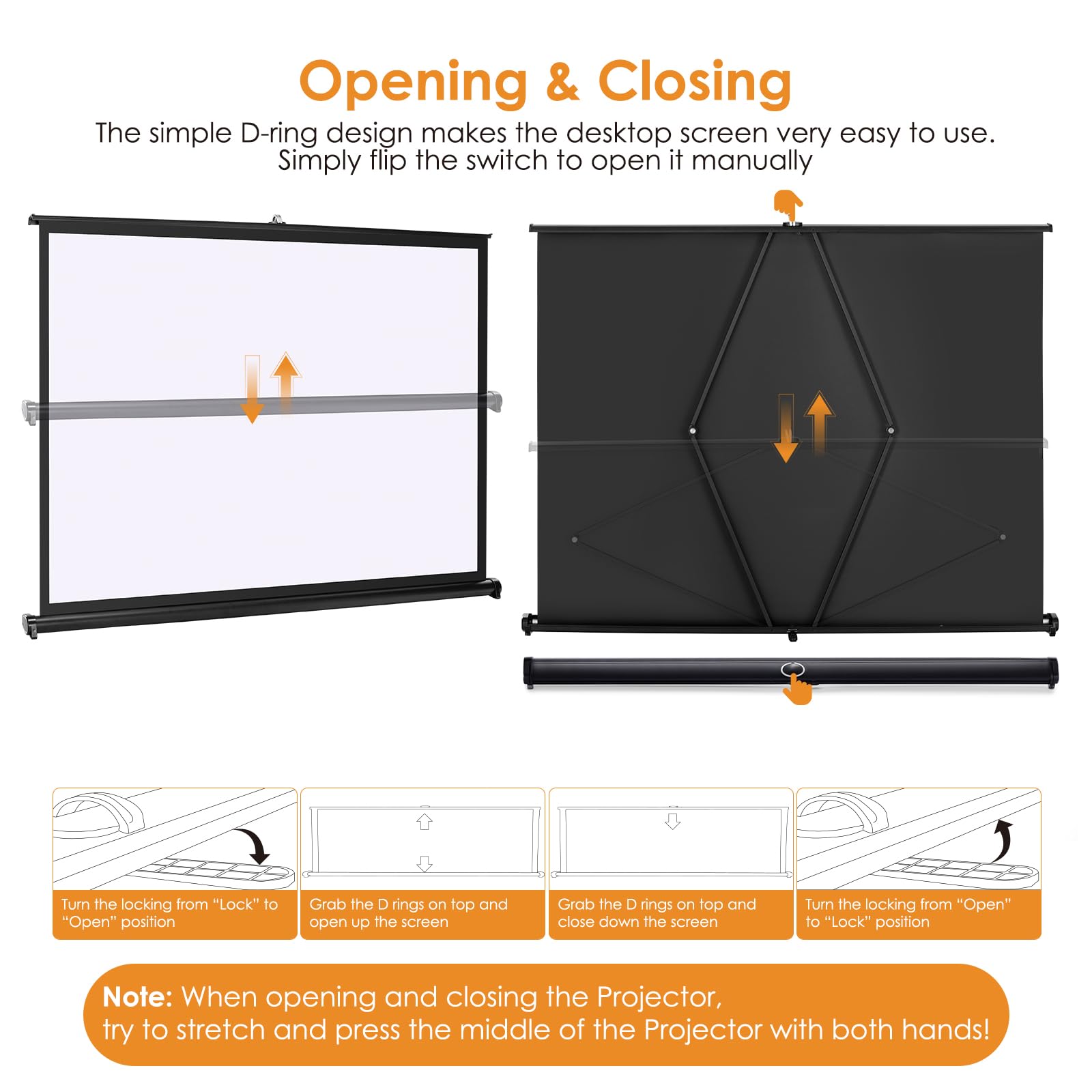 Amazon | Docooler プロジェクター スクリーン 吊り下げ、スクリーン