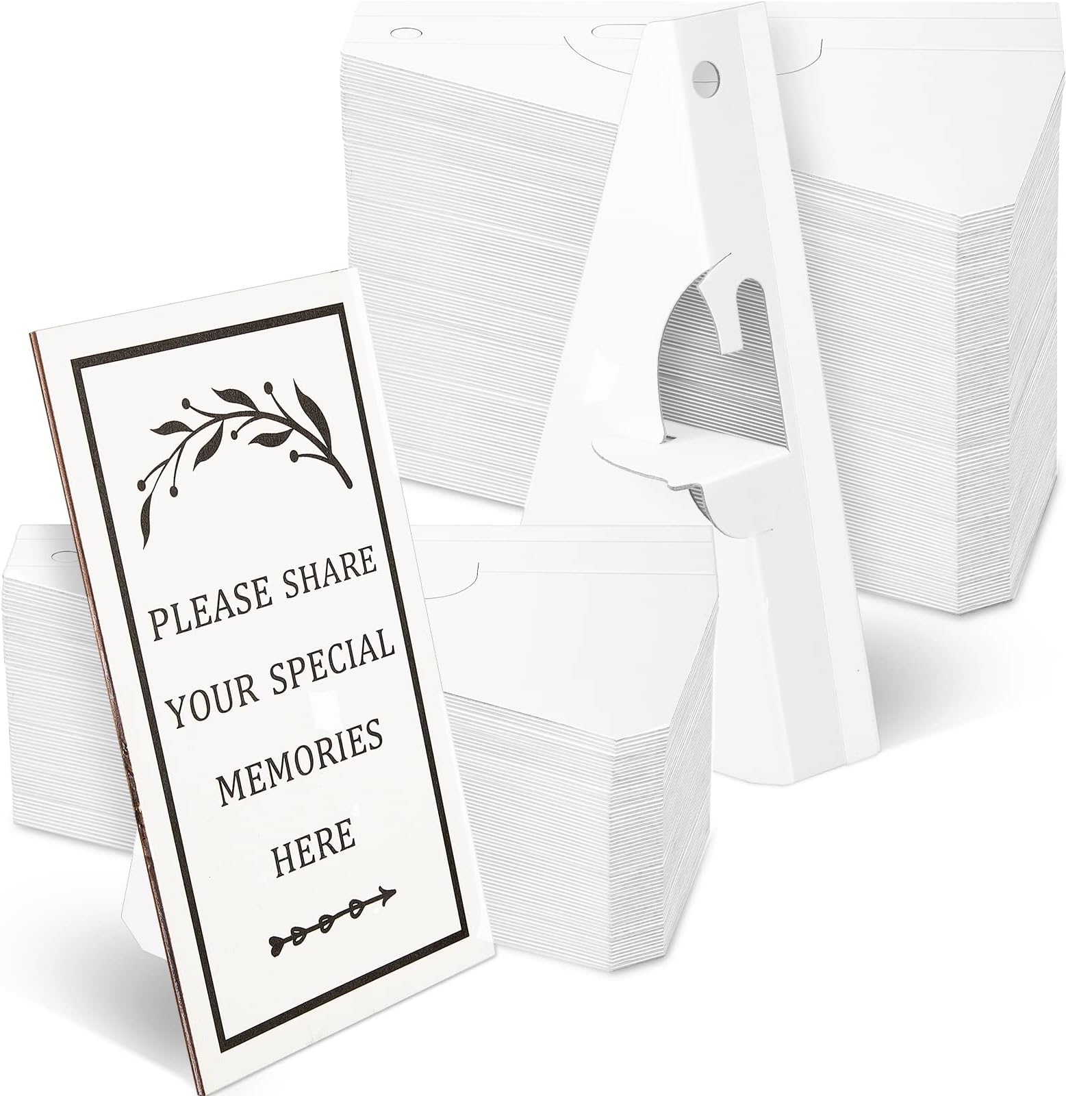 Bright Creations 50Pack SelfStick 5 in Cardboard Easel