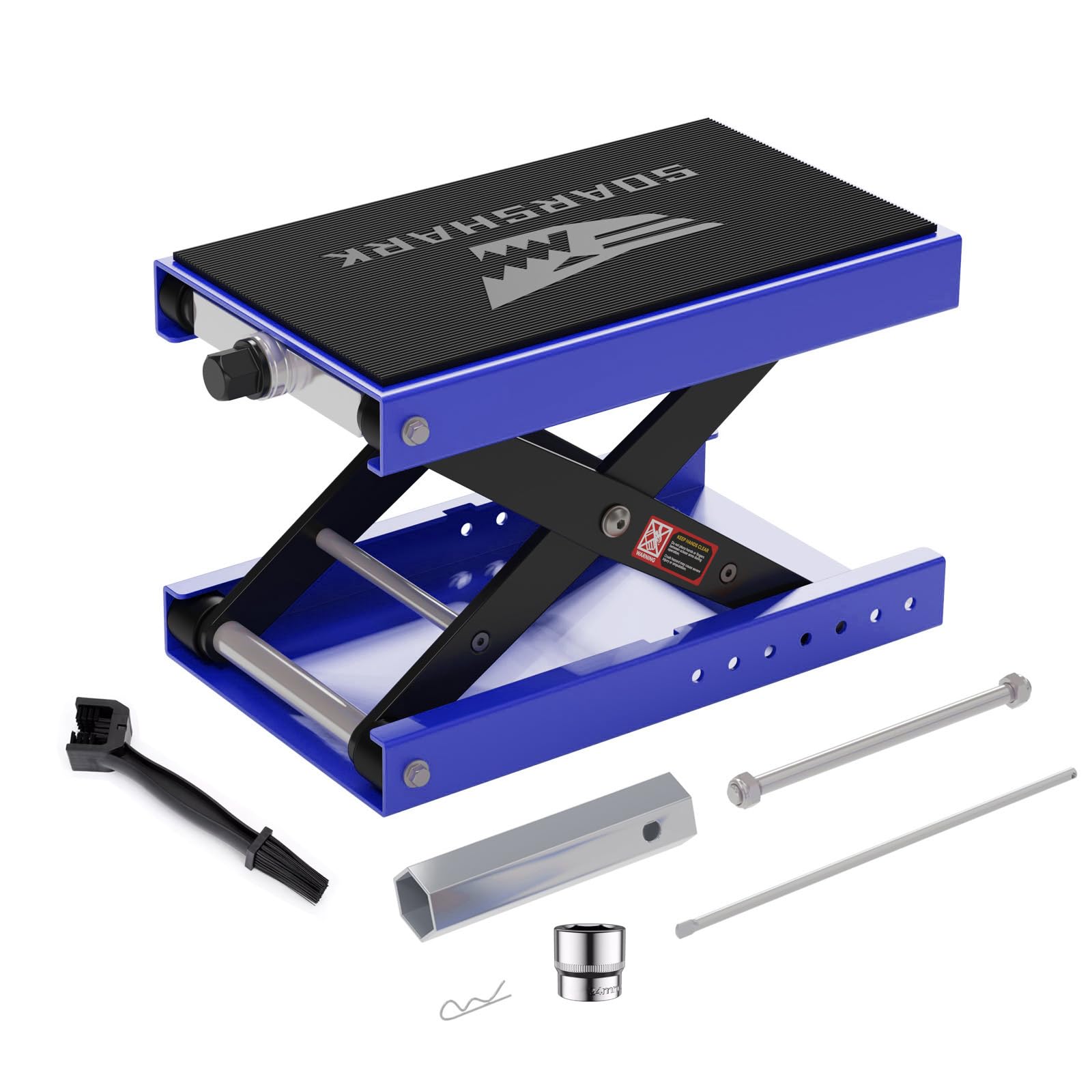 Amazon.com: SOARSHARK Aluminum Motorcycle Scissor Lift Jack, 1,100