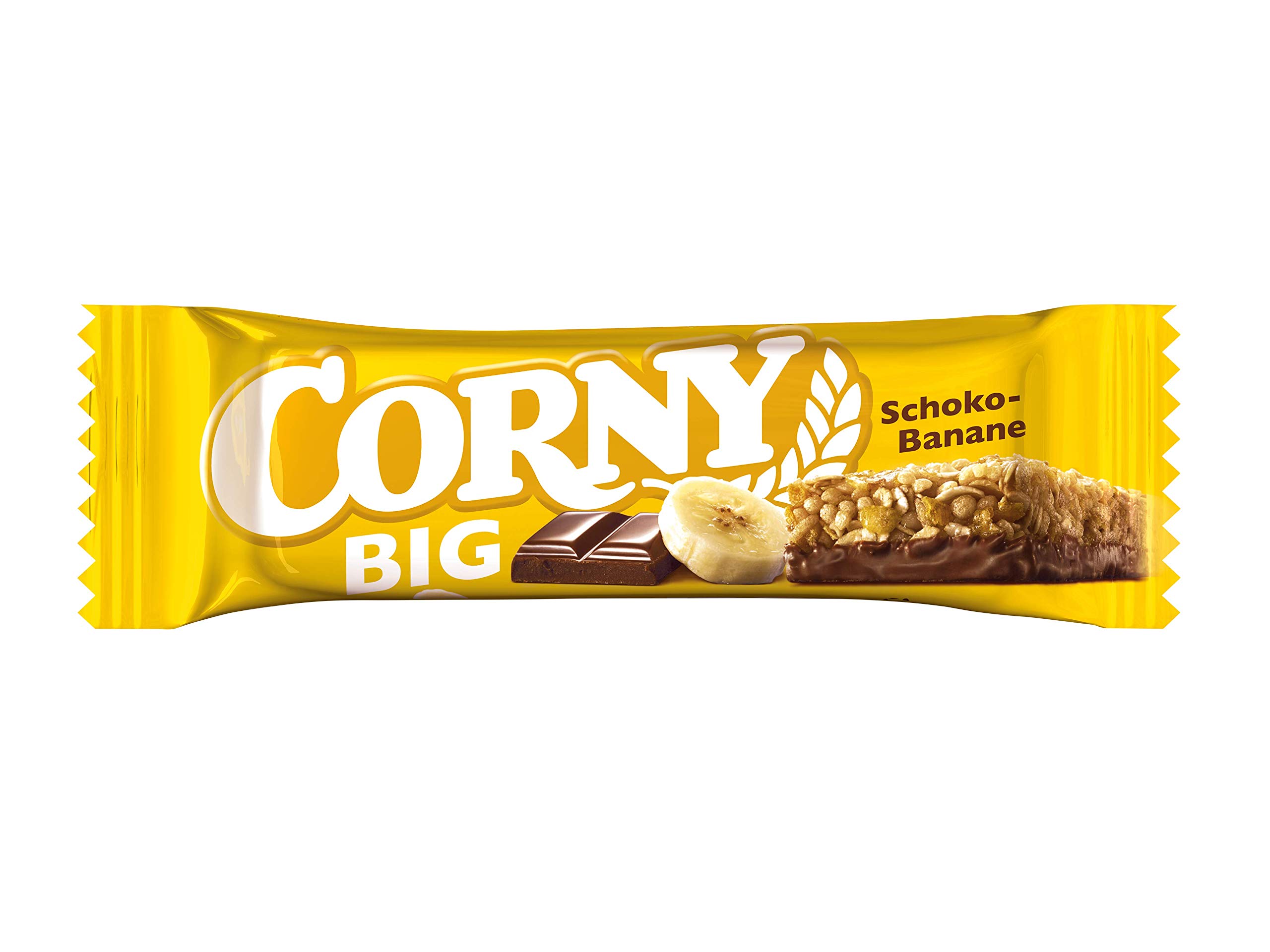 Corny Big Schoko, Müsliriegel, 24er Pack (24 x 50g) & Big Schoko-Banane, Müsliriegel, 24er Pack (24 x 50g)
