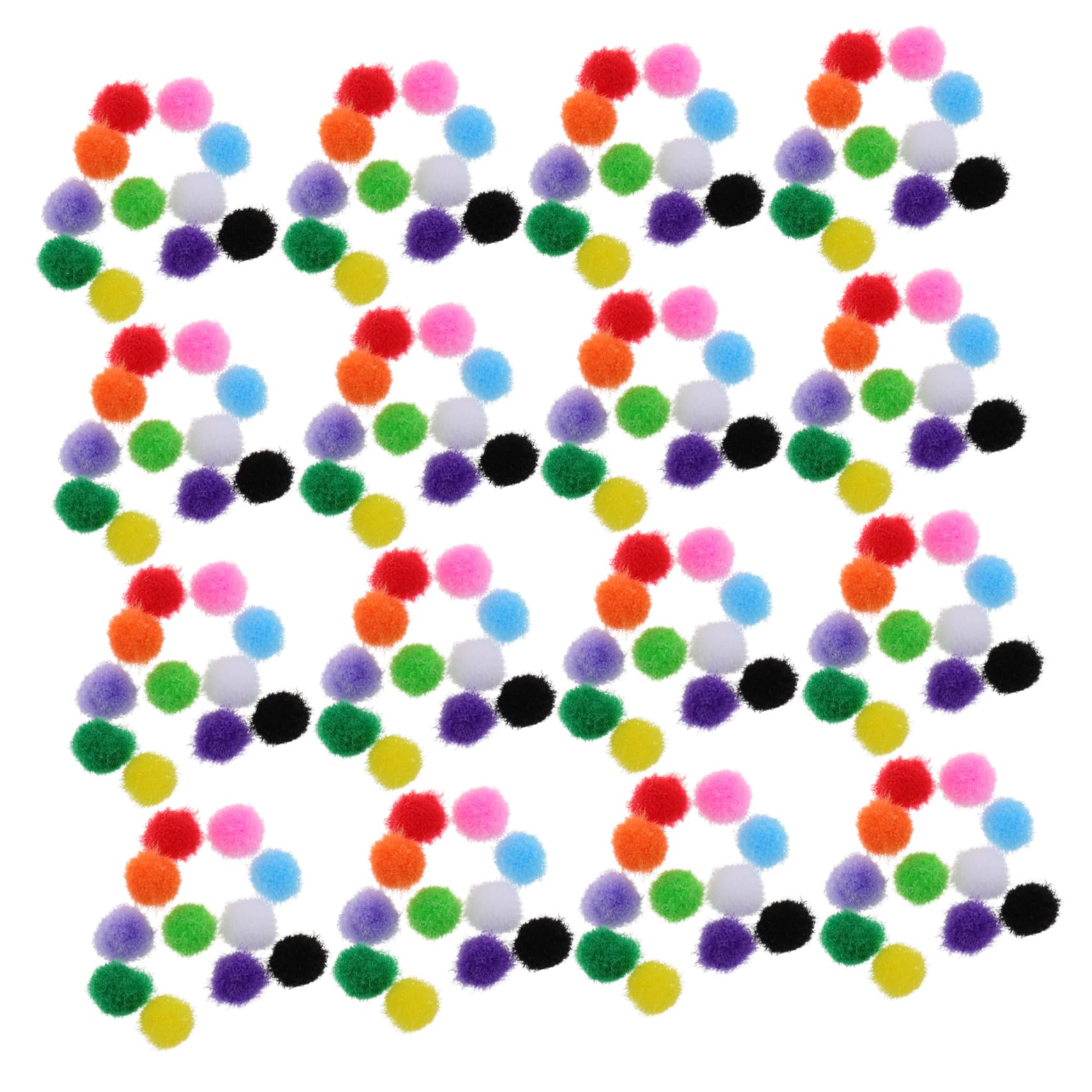 HORIALENCE Pompon di Peluche Colorati 5mm 2000pezzi per Artigianato Creativo e DIY Decorazioni per Bambini e Progetti Artistici Colore Casuale