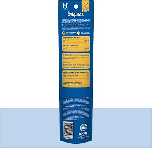 Miniatura 2 de N-Bone The Original - Golosina de hueso en bolsa para perros, grande, sabor a pollo de 3.2 onzas