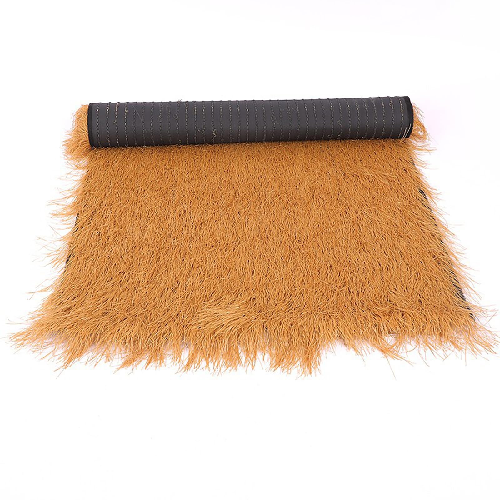 CWCQGH Artificial Thatch Roof Roll Mexican Style Straw Roofing for Outdoor Garden Patio Umbrella 1x9m