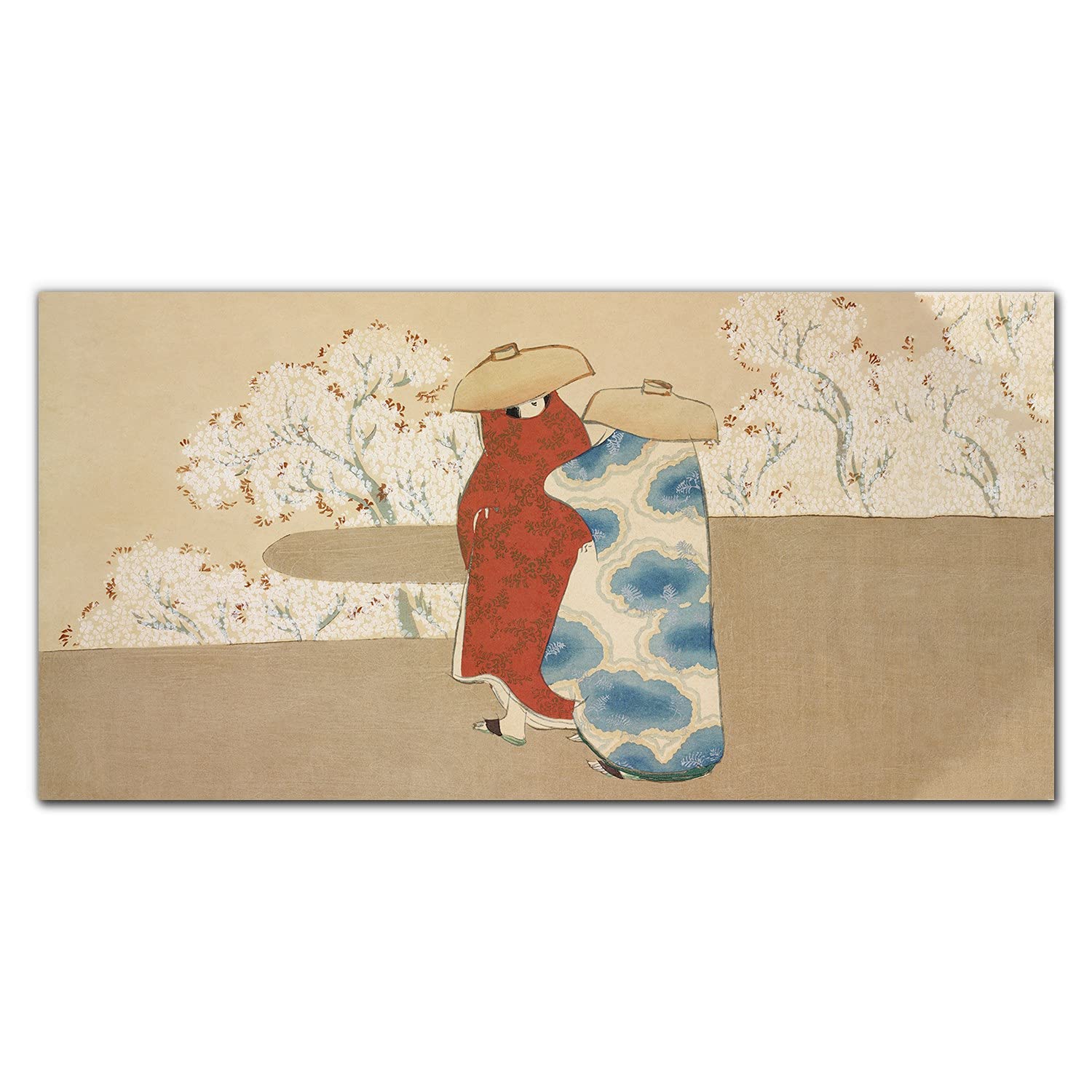Crédence de cuisine adhésive anti-taches en verre trempé 100x50cm protège-mur motif arbres