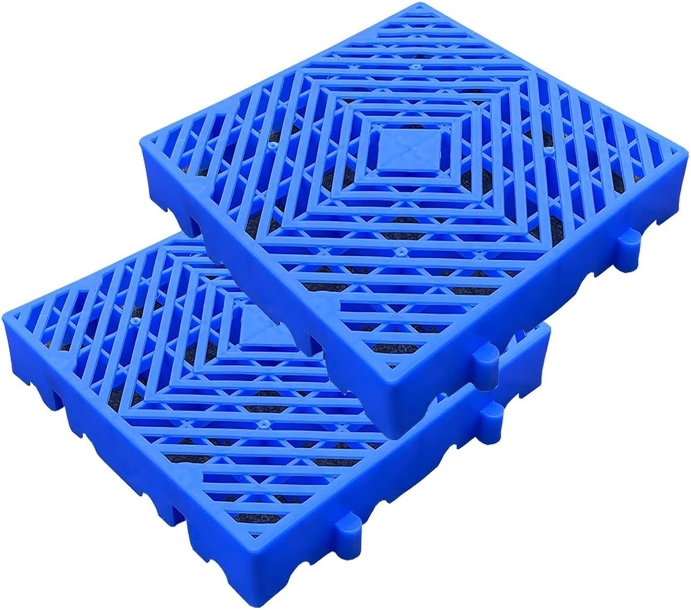 Plastic Pallets for Basement Storage, Plastic Nestable Pallets Storage Commodity Goods Pad, Lightweight palmani Interlocking, Plastic Pallets for Outside Dog Cage Floor, Cold Storage