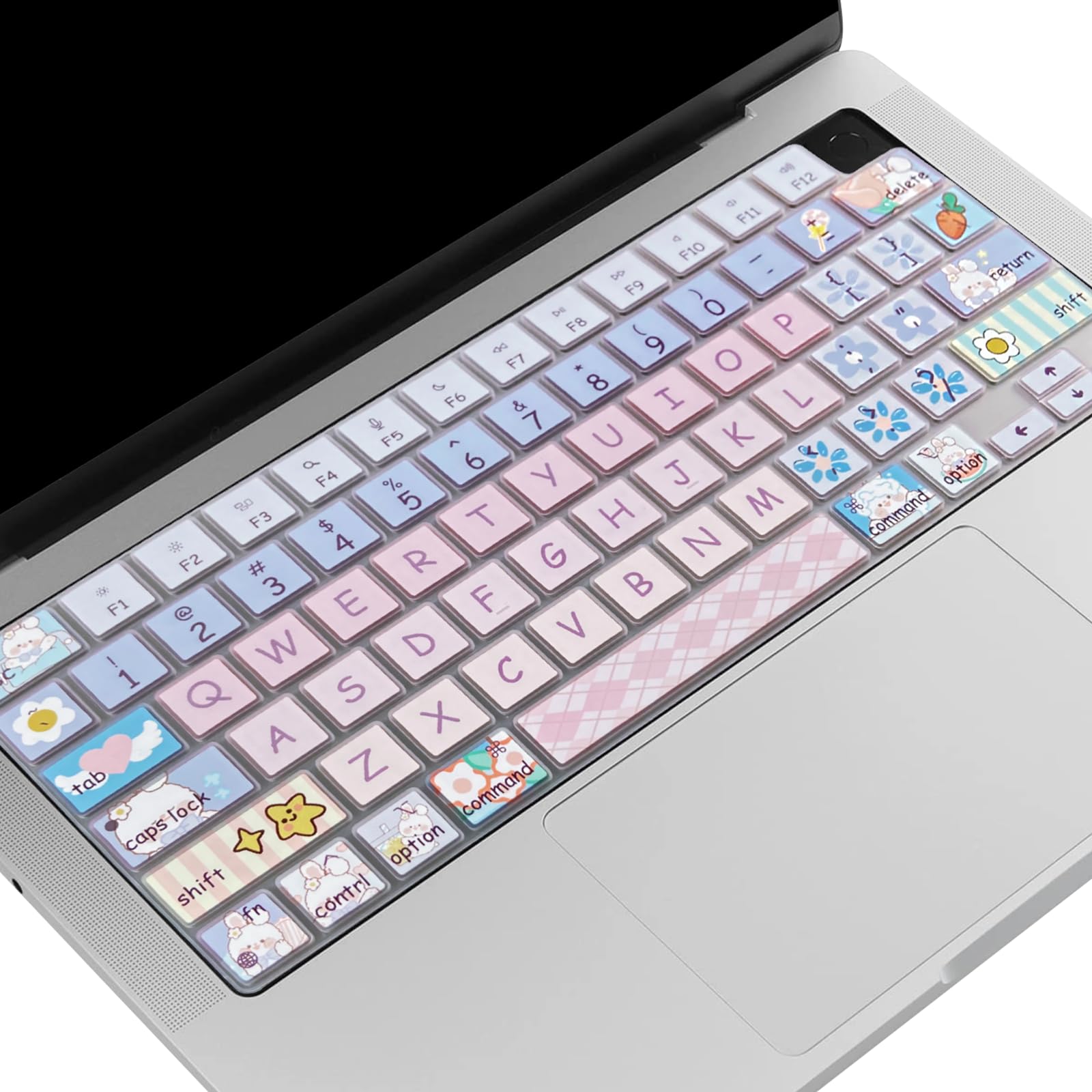 Amazon.com: Cute Silicone Keyboard Cover for 2021-2024 MacBook Air
