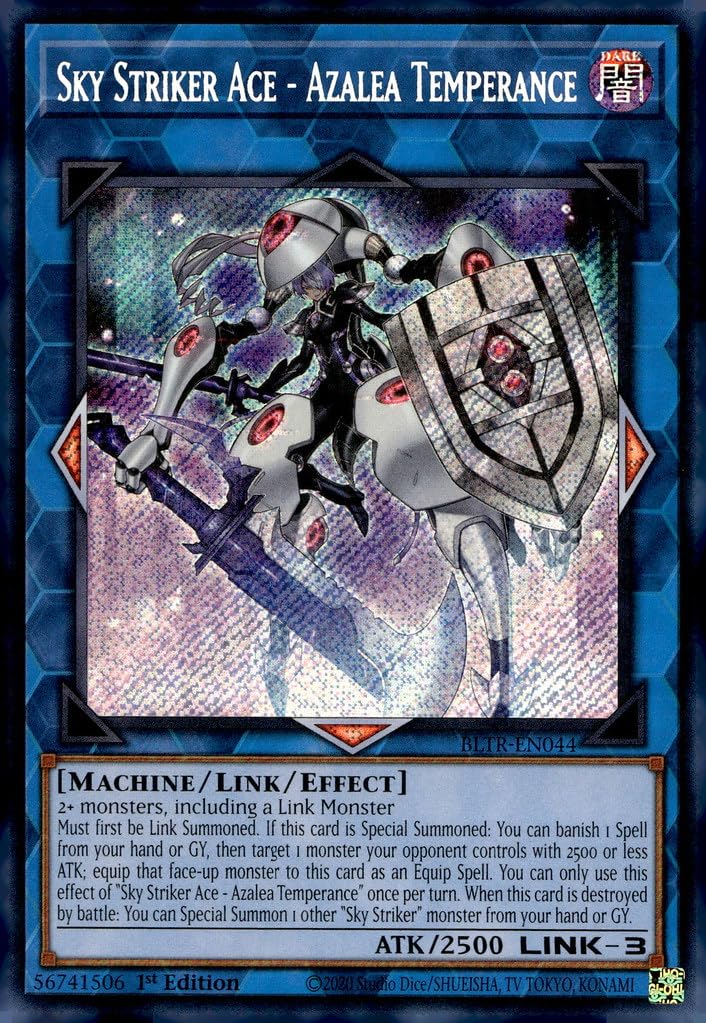 Sky Striker Ace - Azalea Temperance - BLTR-EN044 - Secret Rare