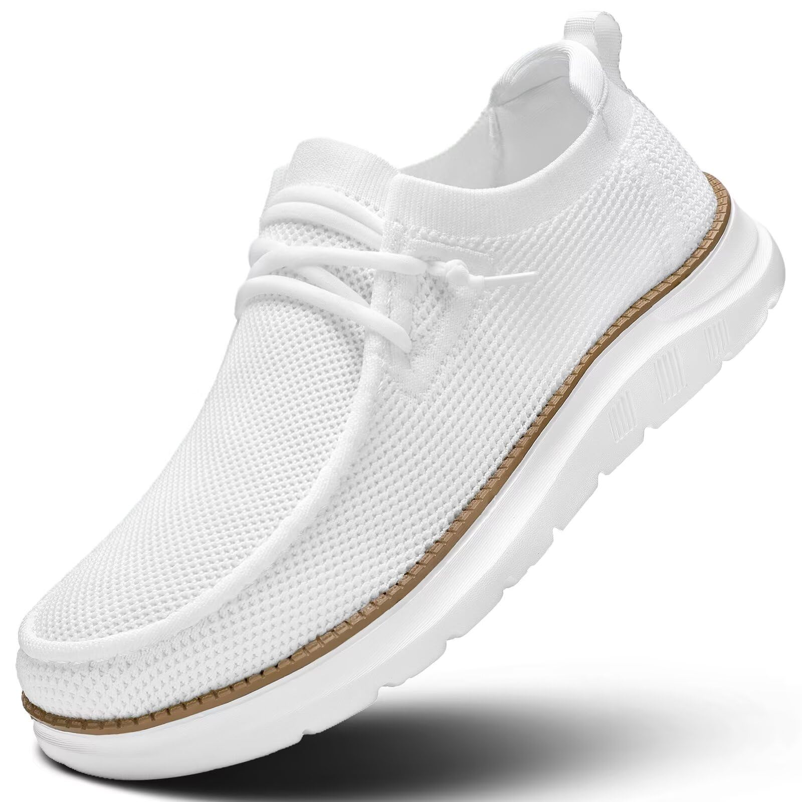 Mens Slip On Loafers Shoes Casual Mesh Walking Boat Shoes Dress Sneakers Mesh Business Oxfords Work Lightweight Comfortable Soft Sole