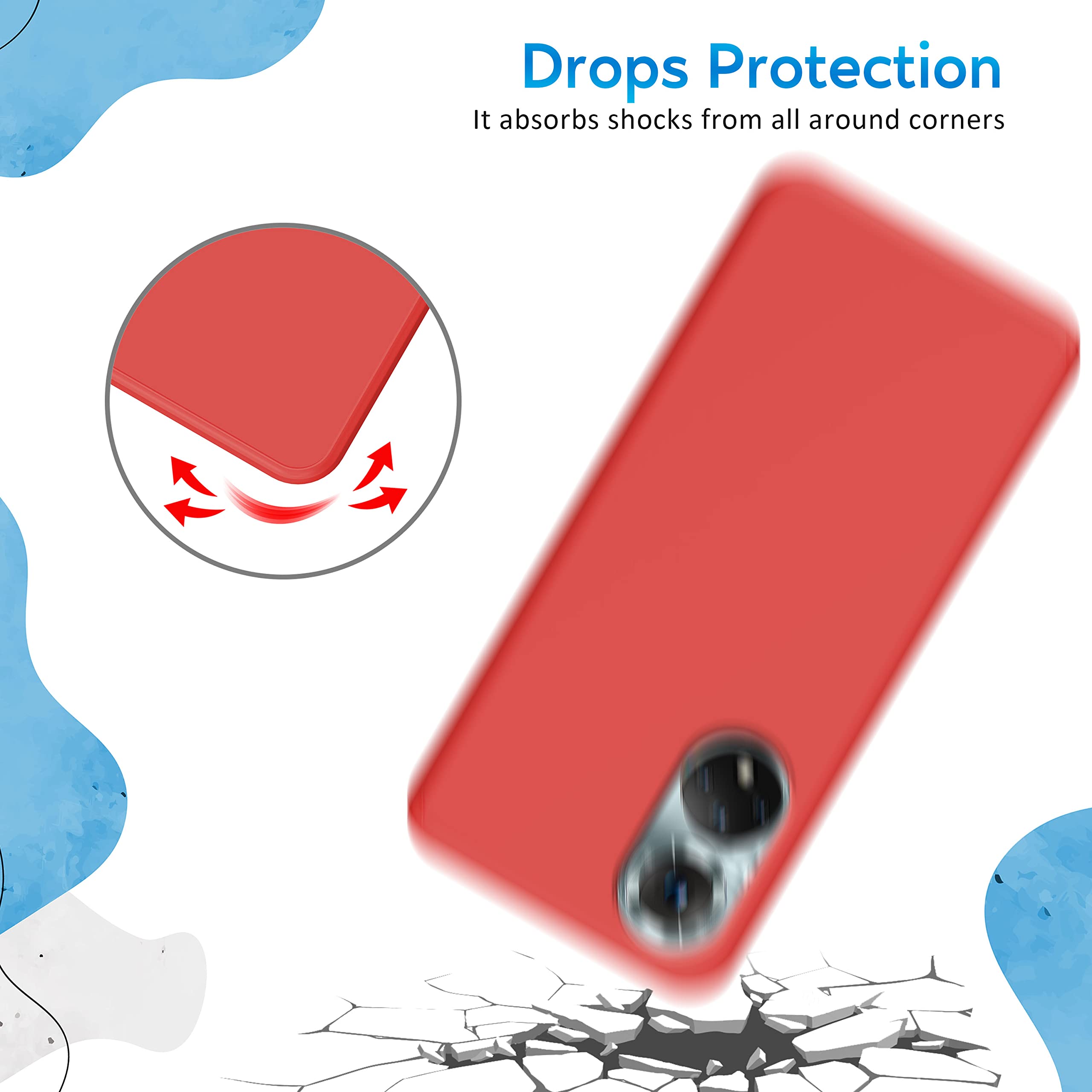N NEWTOP Cover Compatibile per HUAWEI HONOR X7, Custodia