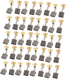 Aexit 20 Pairs Mounts & Accessories 16x17x7mm Carbon Brushes Power Tool for Electric Hammer Accessories Drill Motor