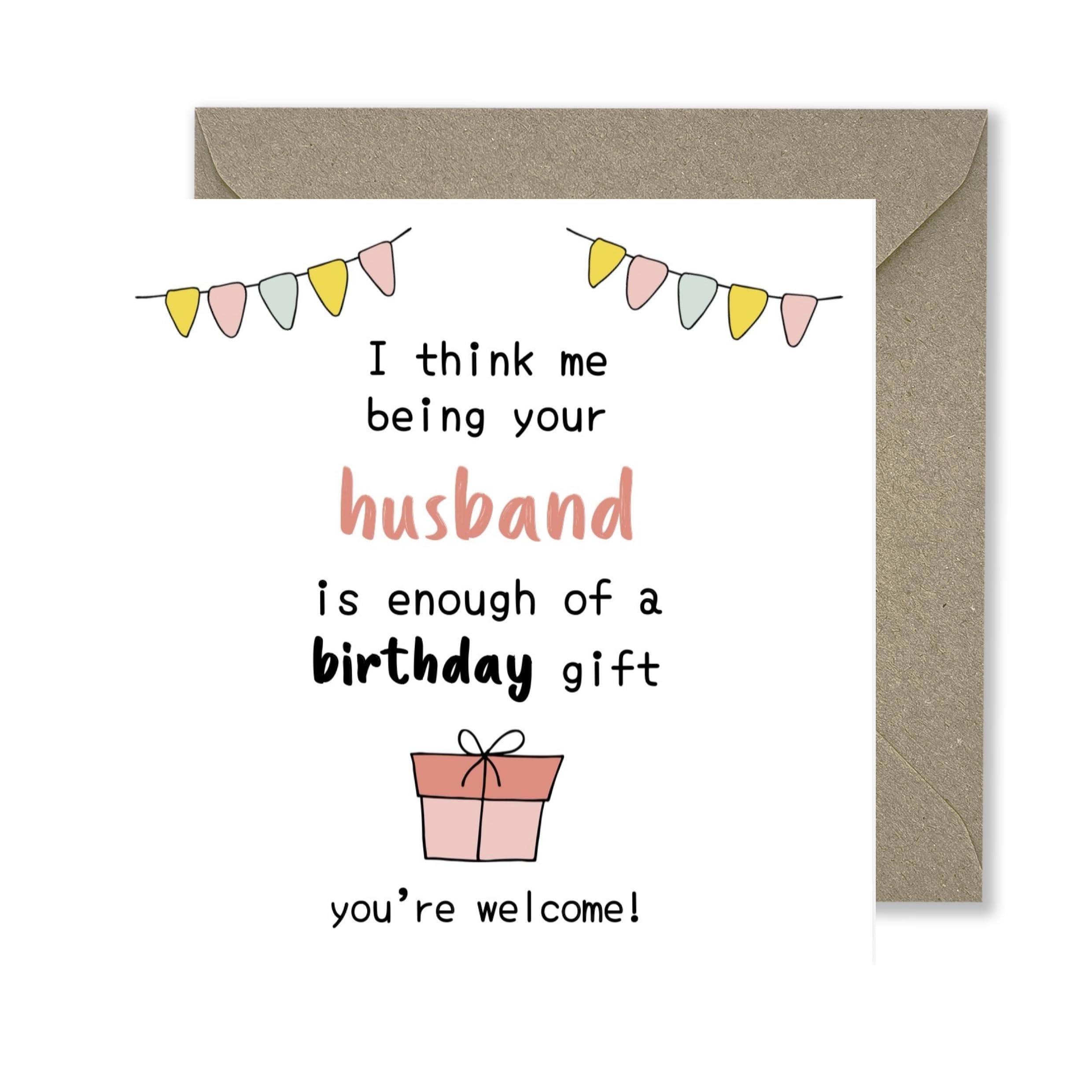 Birthday card for wife | Funny bday card Wife | Wife card