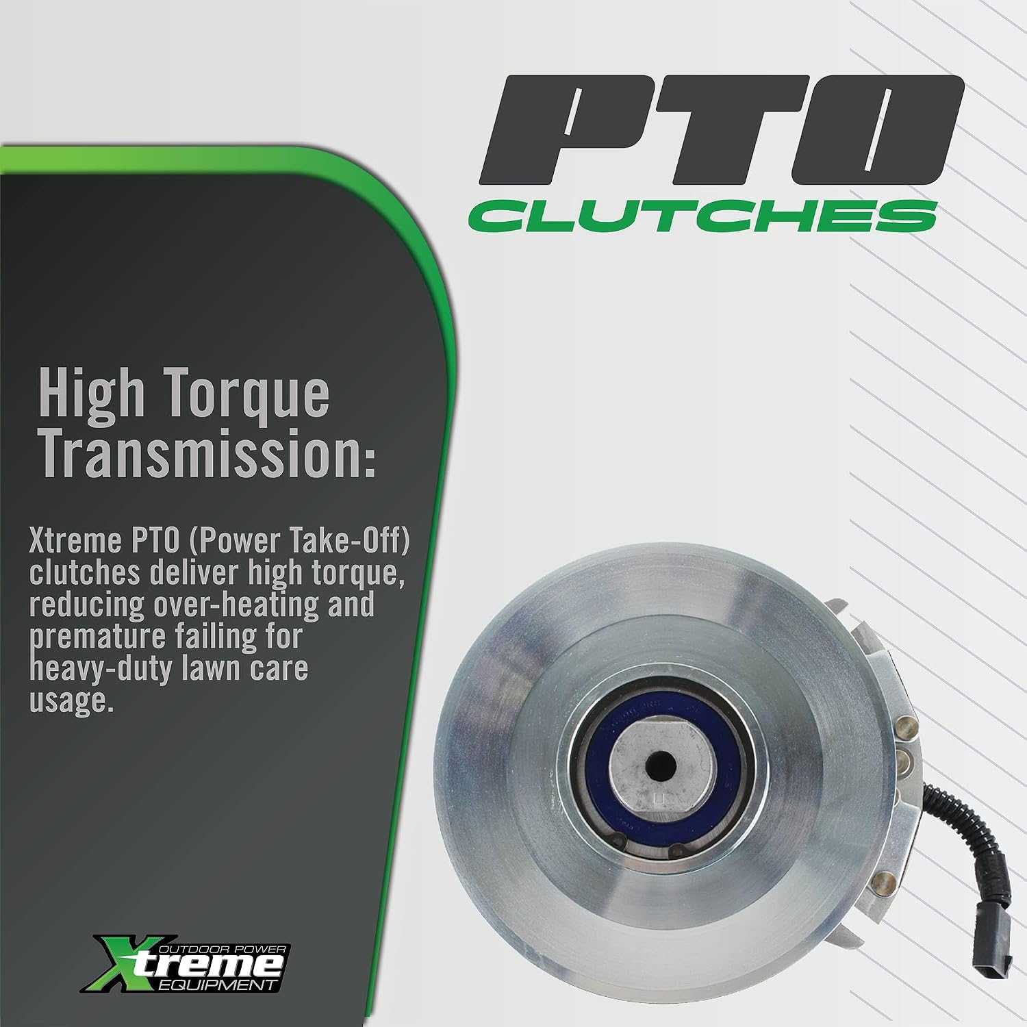 Xtreme Outdoor Power Equipment X0235A PTO Clutch Compatible with/Replacement for Exmark Next Lazer Z AS, Serial No. 790,000 and Higher 109-9155, 5218-201 Counter Clockwise Rotation, 1" ID