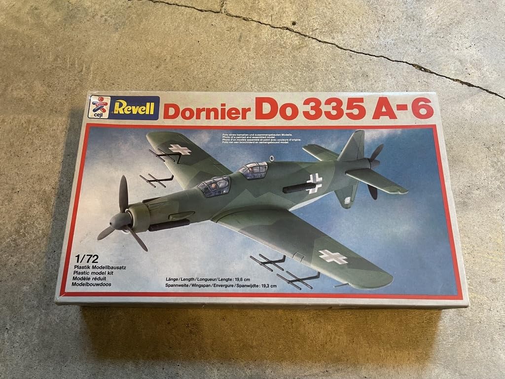 Amazon | 未組立Revellレベル Dornier Do335 A-6 No 4152 172 Amazon | 未組立Revellレベル Dornier Do335 A-6 No 4152 172
