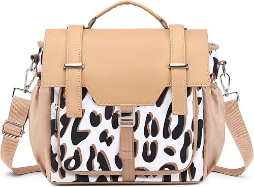 Bolsa de almuerzo para mujer, lonchera aislada para adultos, bolsas de almuerzo para mujer, bolsa de almuerzo grande con correa para el hombro,