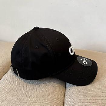 Amazon | [CAISHUANGER] Alo スポーツキャップ, ロゴ刺繍入り