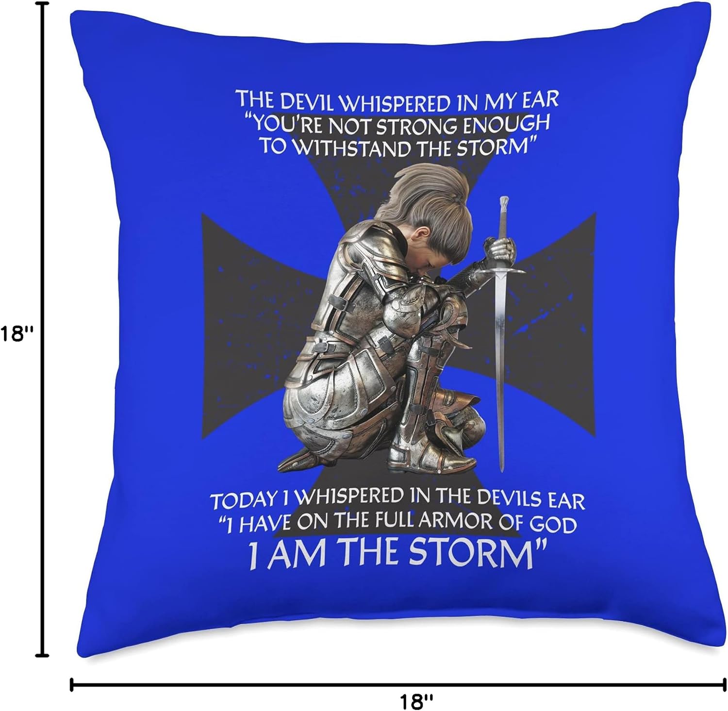 Cute Christian Sayings Pillow Cases Covers Religious Gifts Throw Pillow