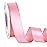 Ribbli Double Faced Pink Satin Ribbon,1 x Continuous 25 Yards,Use for Bows Bouquet,Gift Wrapping,Baby Shower,Floral Arrangement