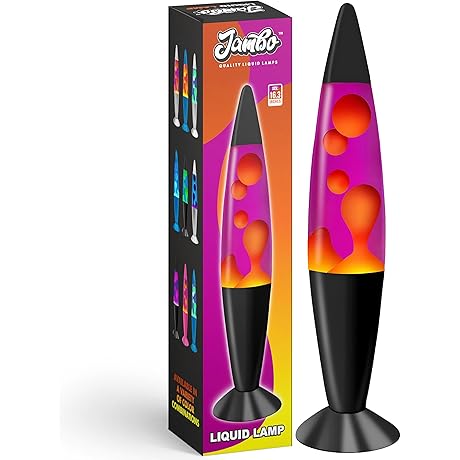 Jambo 16 Inch Beautiful Liquid Motion Lamp: A Mesmerizing Symphony of Color and Motion