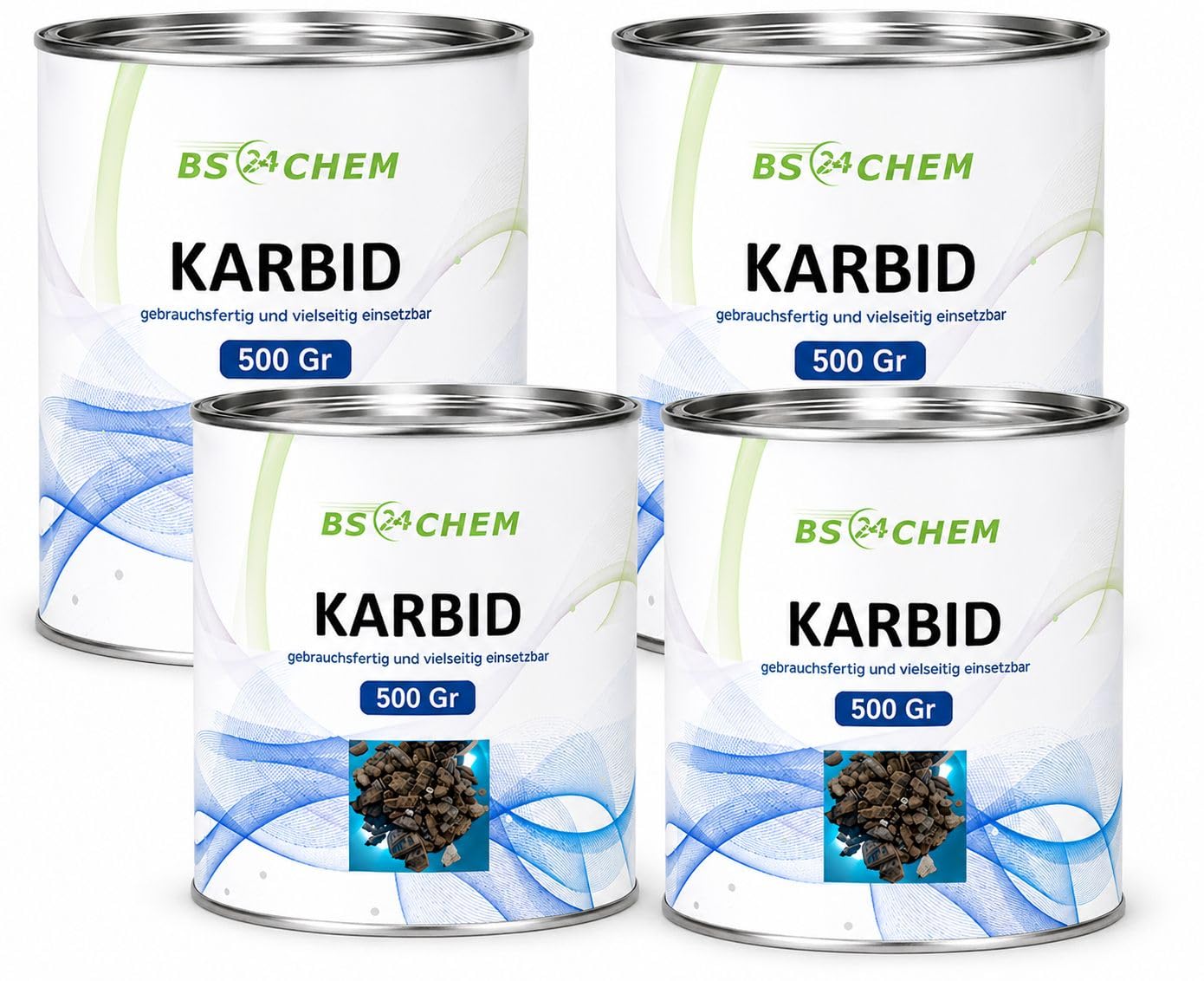 Karbid 2Kg Karbit (Varianten 0,5Kg-10Kg) (Kabit Kabitt karbitt Karbit Karbid Steine Kaufen) nur 5,5% Staubanteil lang anhaltendes Gas (Abfl.Ql.Rg.2030/212729)(24h Sofort - Versand) (2 Kg)