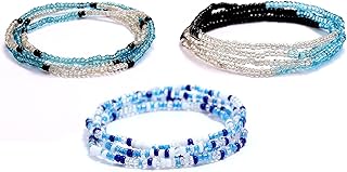 كاياو طقم سلاسل خصر خرز للنساء من 3 قطع