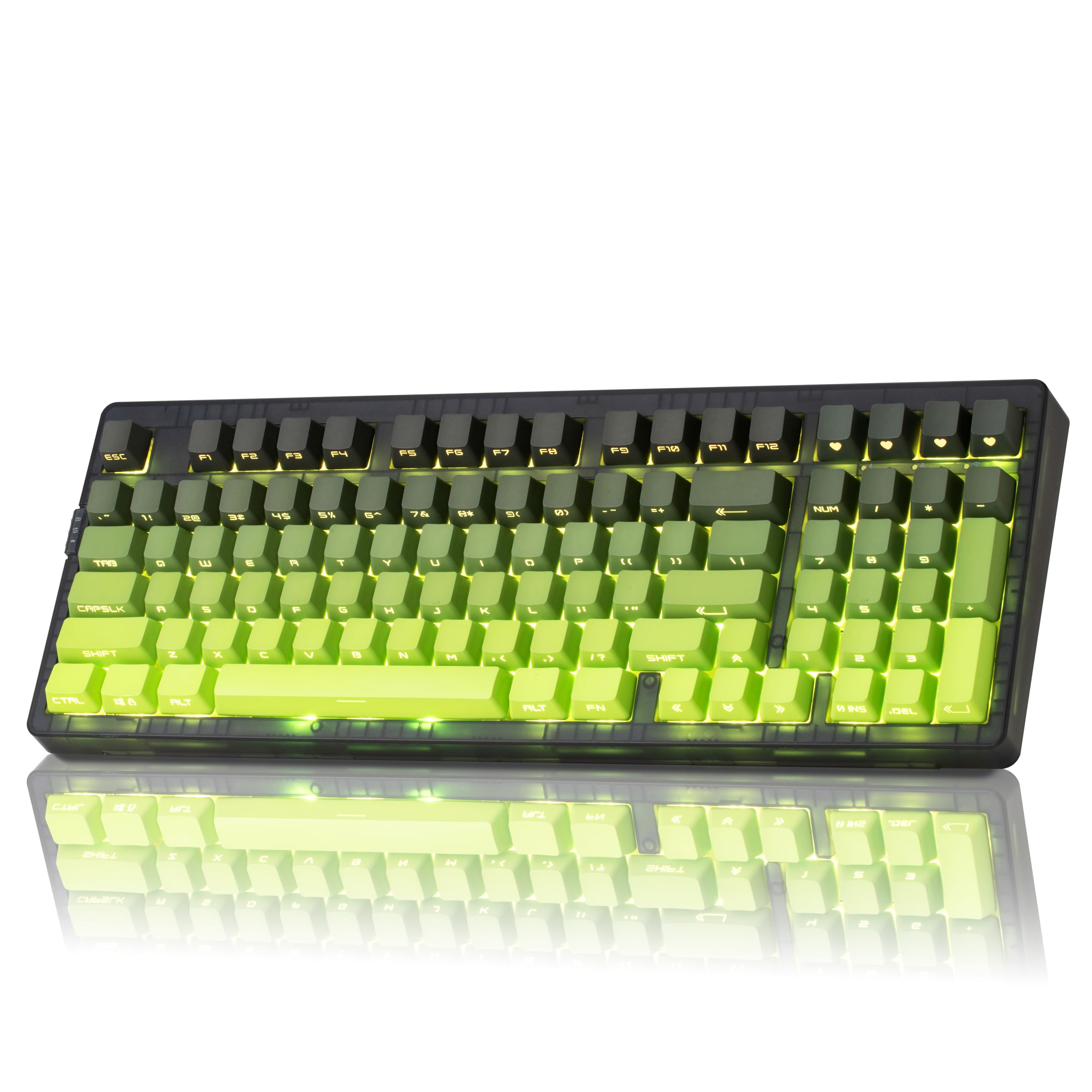 Amazon.com: ZORNHER ZH980 Wireless Mechanical Keyboard,95