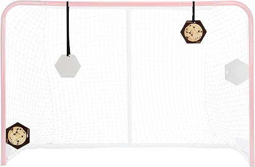 Franklin Sports Objetivos de tiro - Objetivos de tiro de portería de hockey + Lacrosse + equipo de entrenamiento - Objetivos de tiro para hockey +