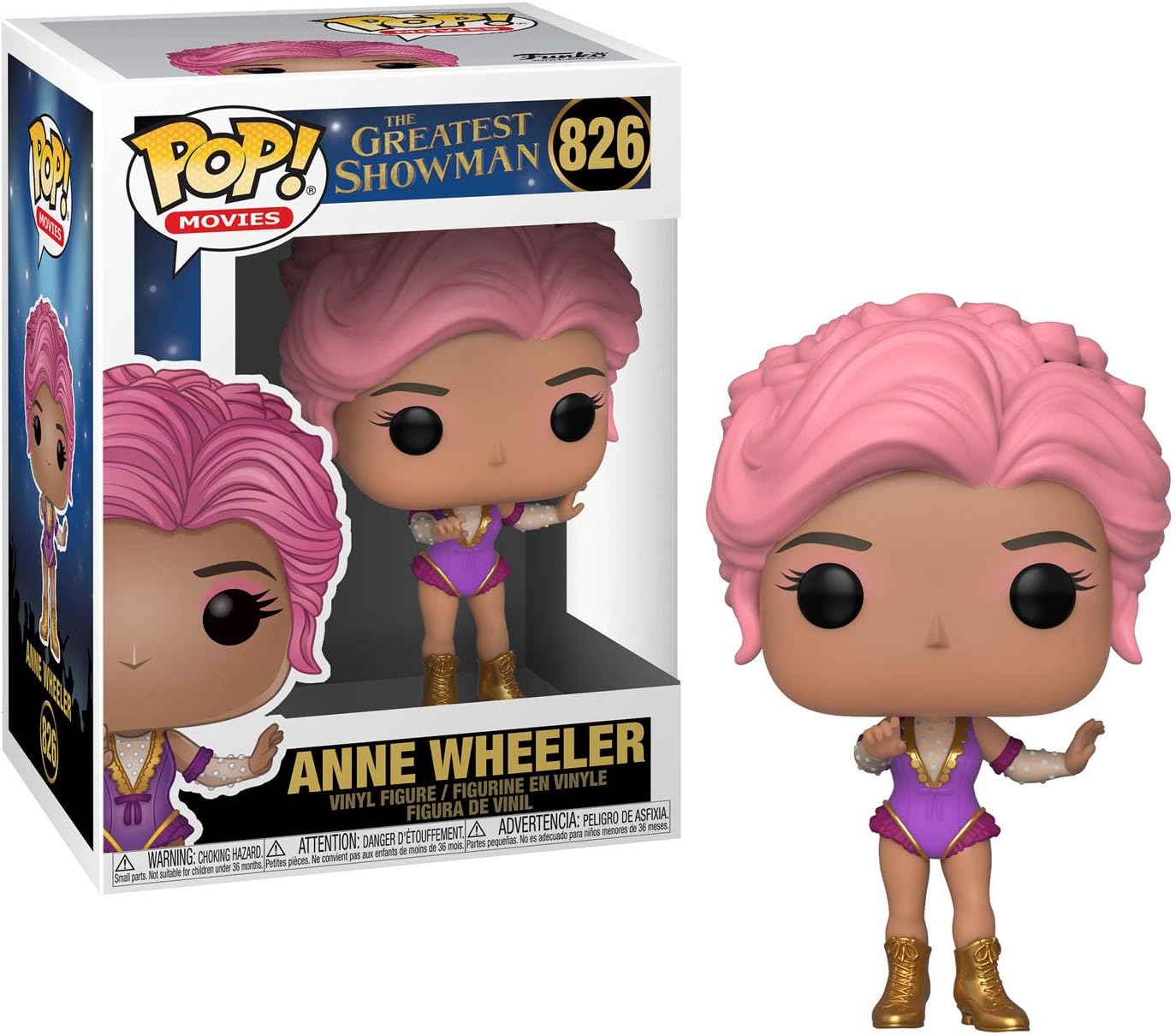 44499 POP Movies: Greatest Showman-Anne Wheeler Collectible Figure, Multicolour
