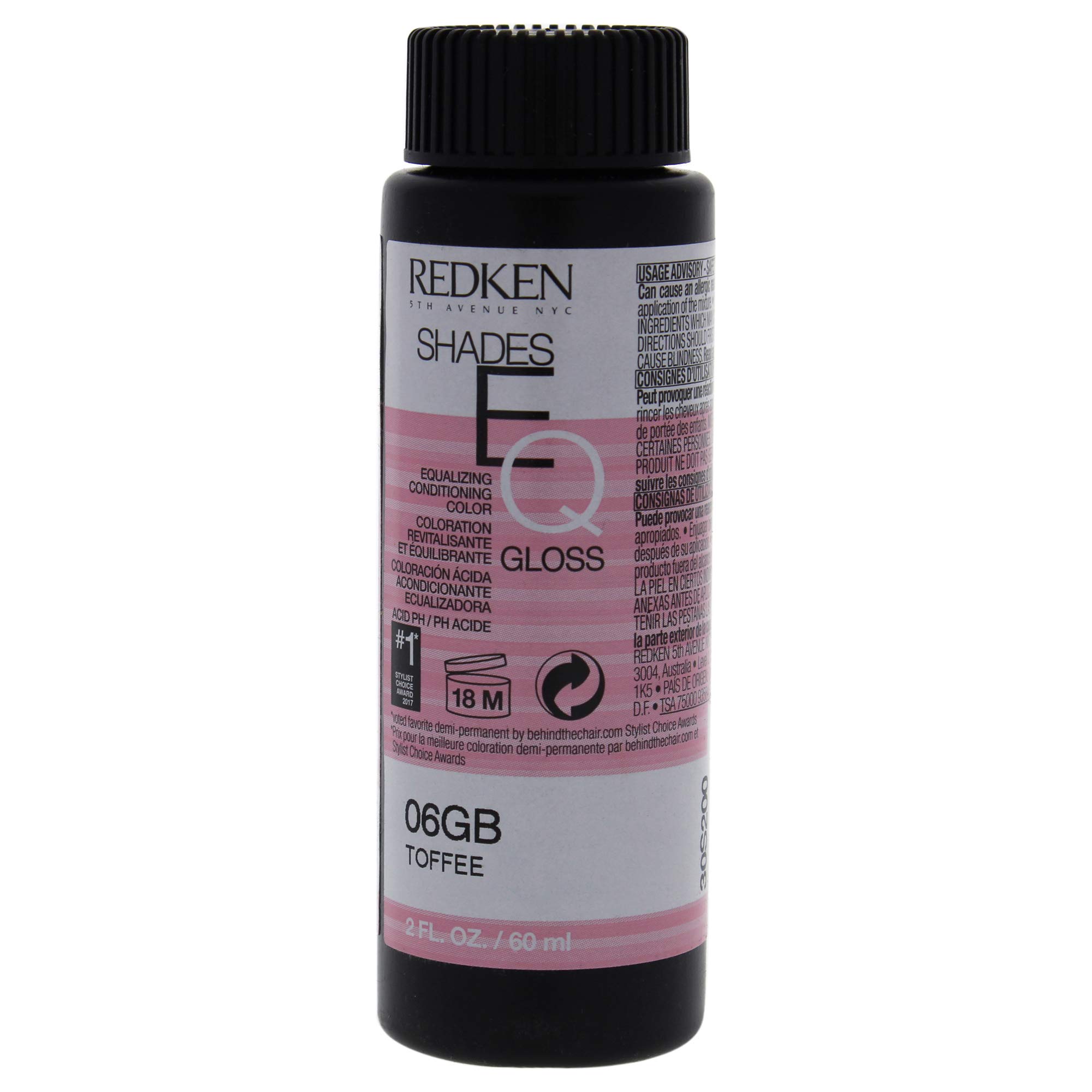 Redken Shades EQ 6GB Toffee Color Gloss for Women, 2 Ounce by Redken