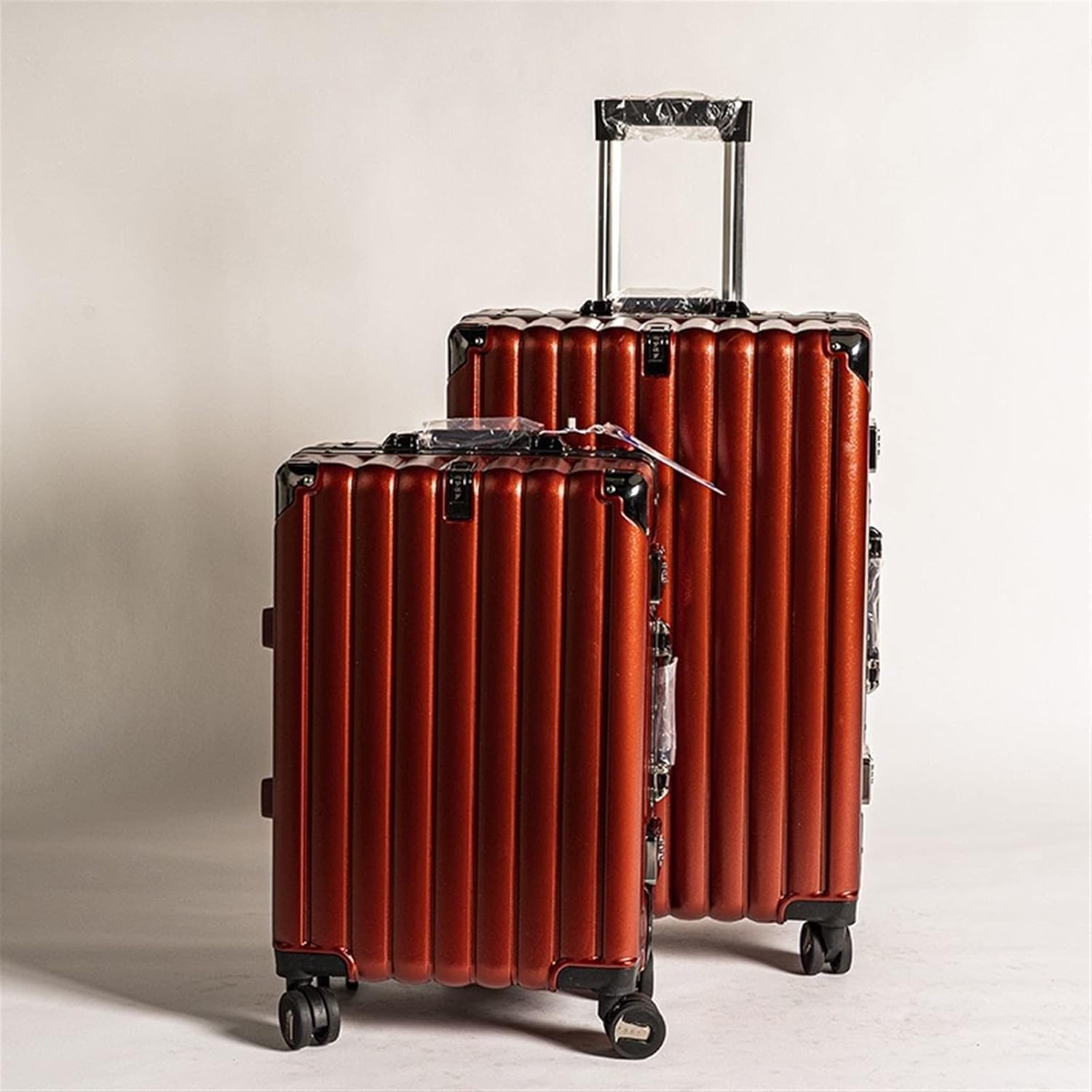 review QYTECxl Carry on Luggage Student Luggage Silent Trolley Case Large-Capacity Male and Female Universal Wheel Suitcase (Color : NO-2, Size : 24