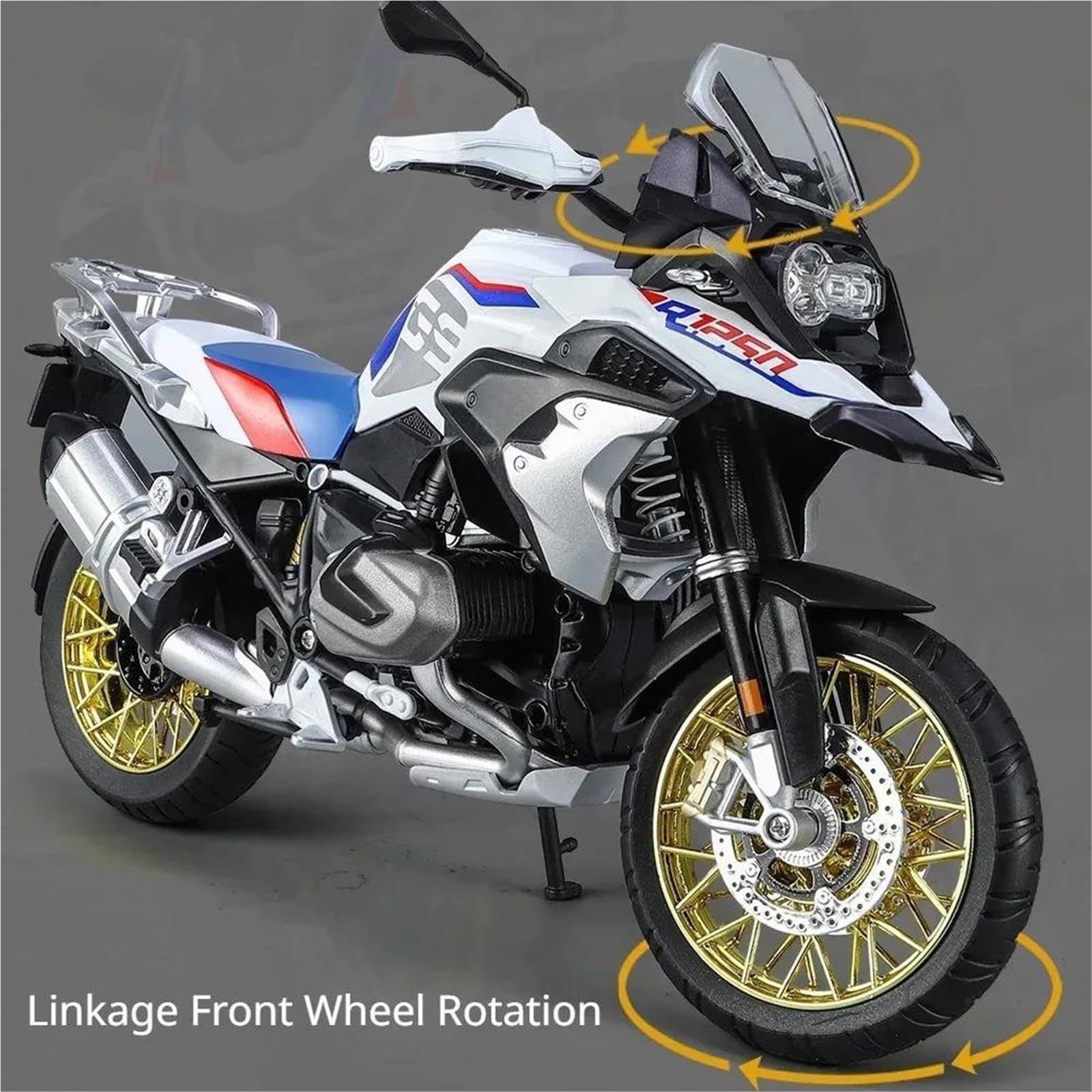 Modello in scala di moto Modellino Di Motocicletta Per BMW R1250GS R 1250GS R1250 GS 1250 In Scala 1/9 Pressofuso Modellismo Giocattolo