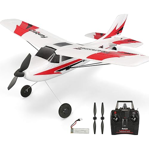 RC Plane Remote Control Airplane 3 Channel with 2.4Ghz Radio Control 6 Axis Gyro, Durable EPP Foam, Easy & Ready to Fly for Beginners,Great Little Plane for Kids and Adults