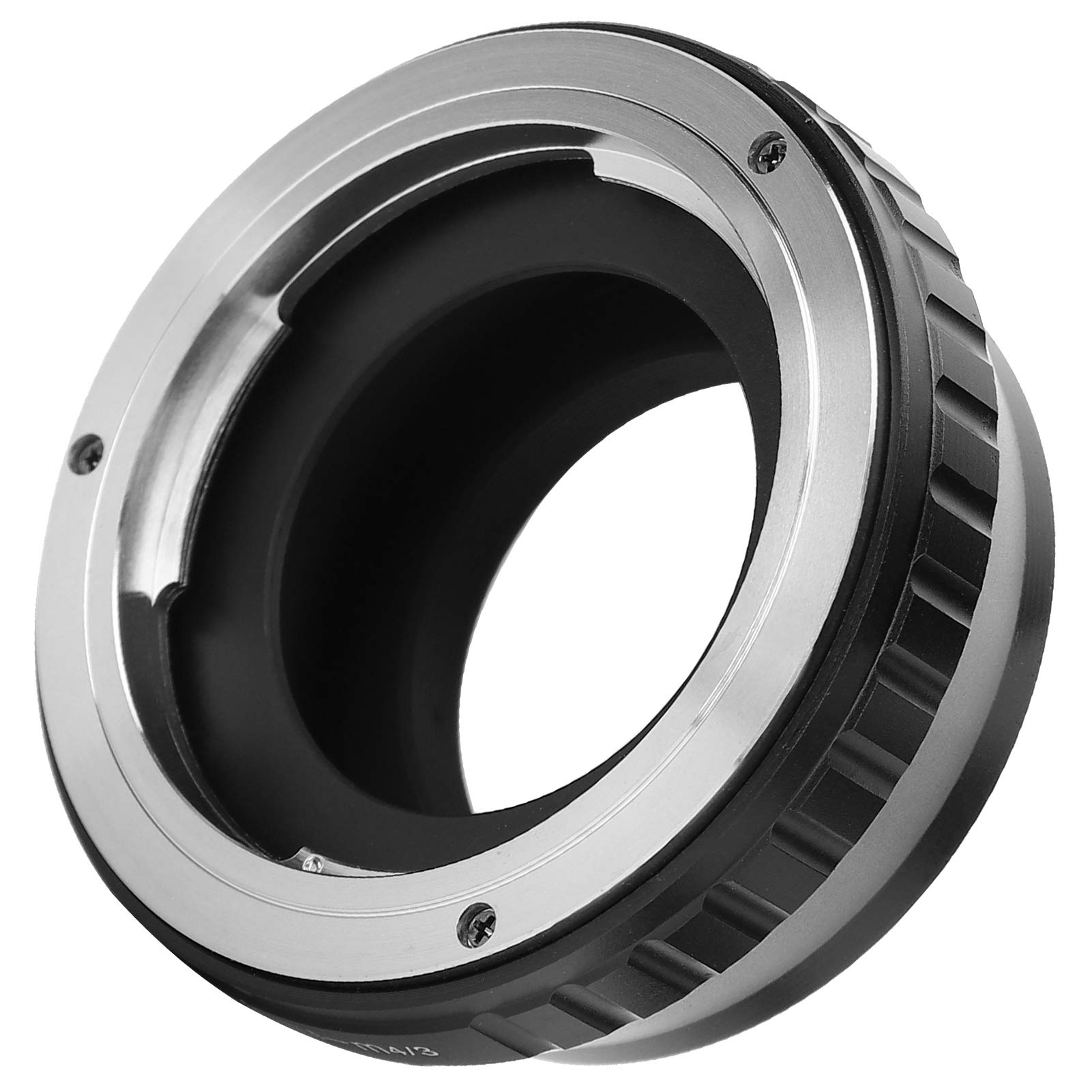 Anello Adattatore per Obiettivo Anello Adattatore in Lega di Alluminio Adatto per Obiettivo con Attacco QBM Installazione per Corpo Fotocamera con Attacco M4 3