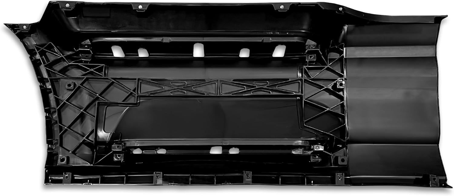 KOZAK Front Step Side Panel with Bracket Right Passenger Side, N33-6116-202100 Compatible with Peterbilt 579 2022+ Includes Logo, License Plate Frame, Windshield Wipers, and Vest