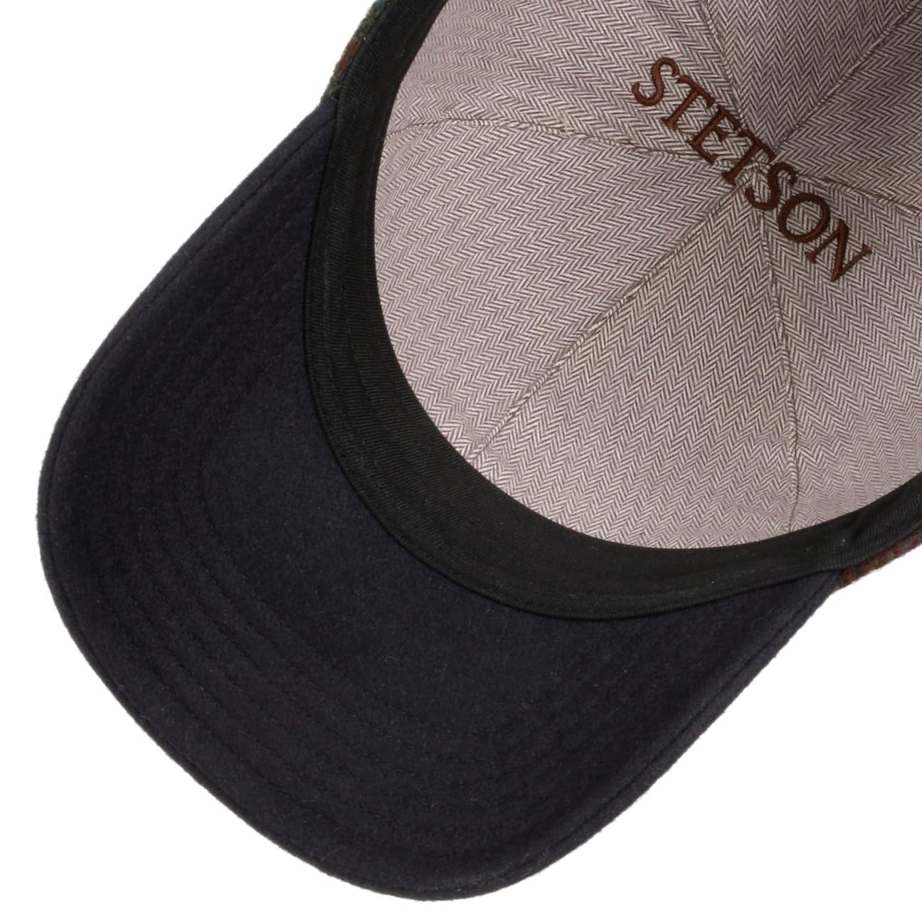 Stetson Haworth Gorra de Beisbol Six Panel Lana Virgen Hombre Otono Invierno