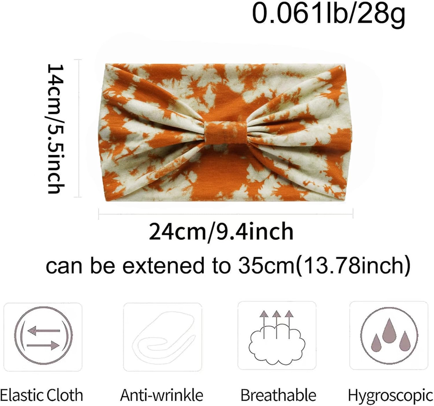 Head Scarfs for Women Wide Headbands Boho Fashion Knotted Head Bands for Adult Women Yoga Sport Hairbands Hair Accessories (6WDryColor3) 3 71QQv+69dEL. AC SL1500