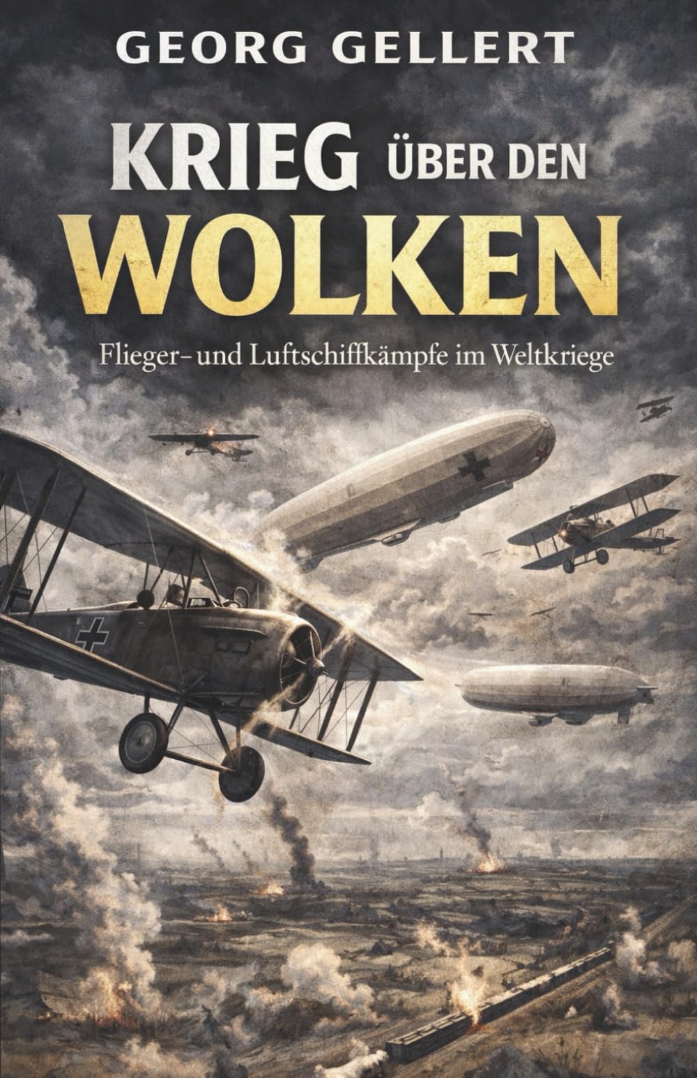 Krieg über den Wolken - Flieger- und Luftschiffkämpfe im Weltkriege: Vollständige und kommentierte Ausgabe