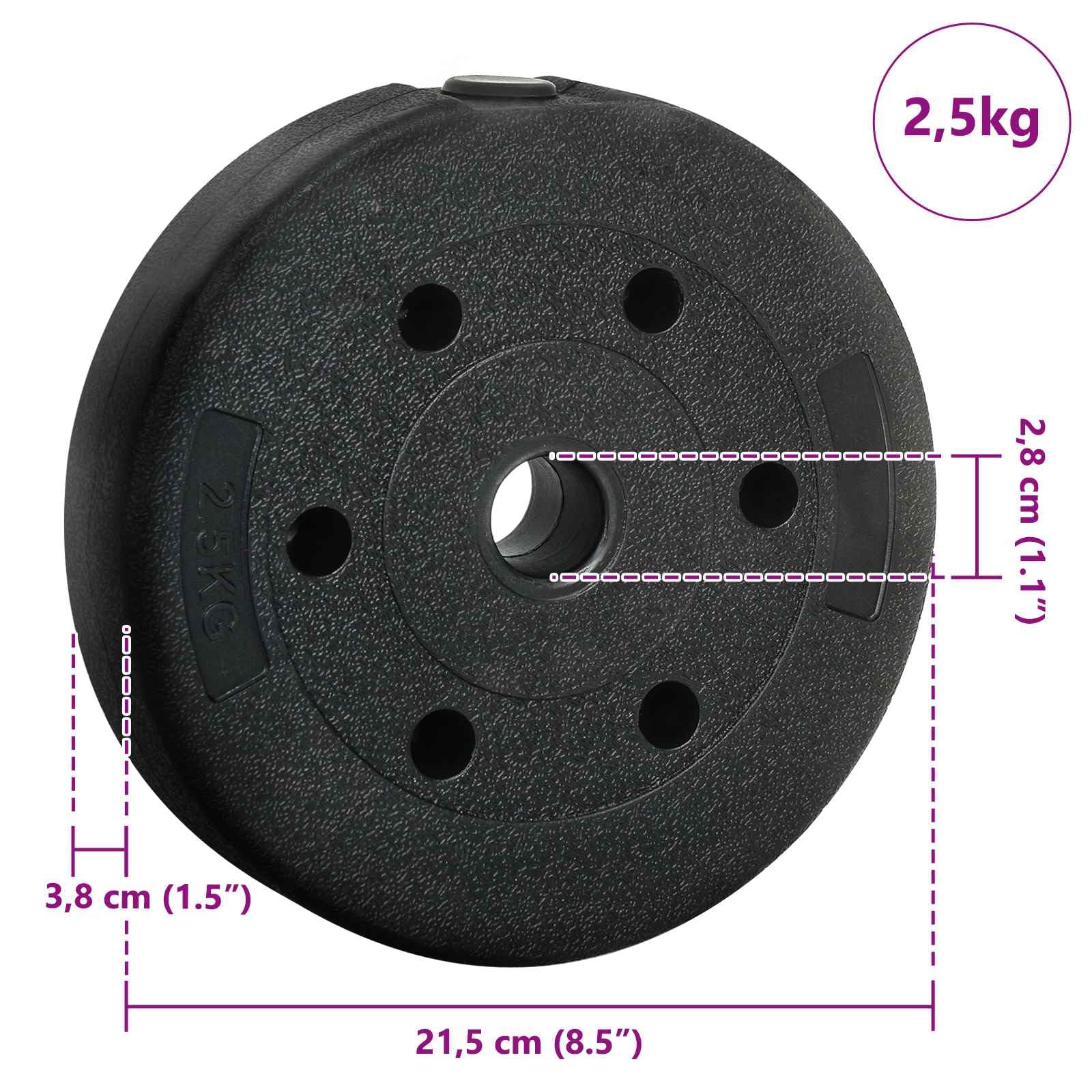 Zestaw hantli 4 w 1, 40 kg, czarno-niebieski, cementowy, żelazny piasek, regulowany, z krótkimi hantlami, hantlami, hantlami, hantlami, do treningu siłowego, budowania mięśni, fitnessu, domu